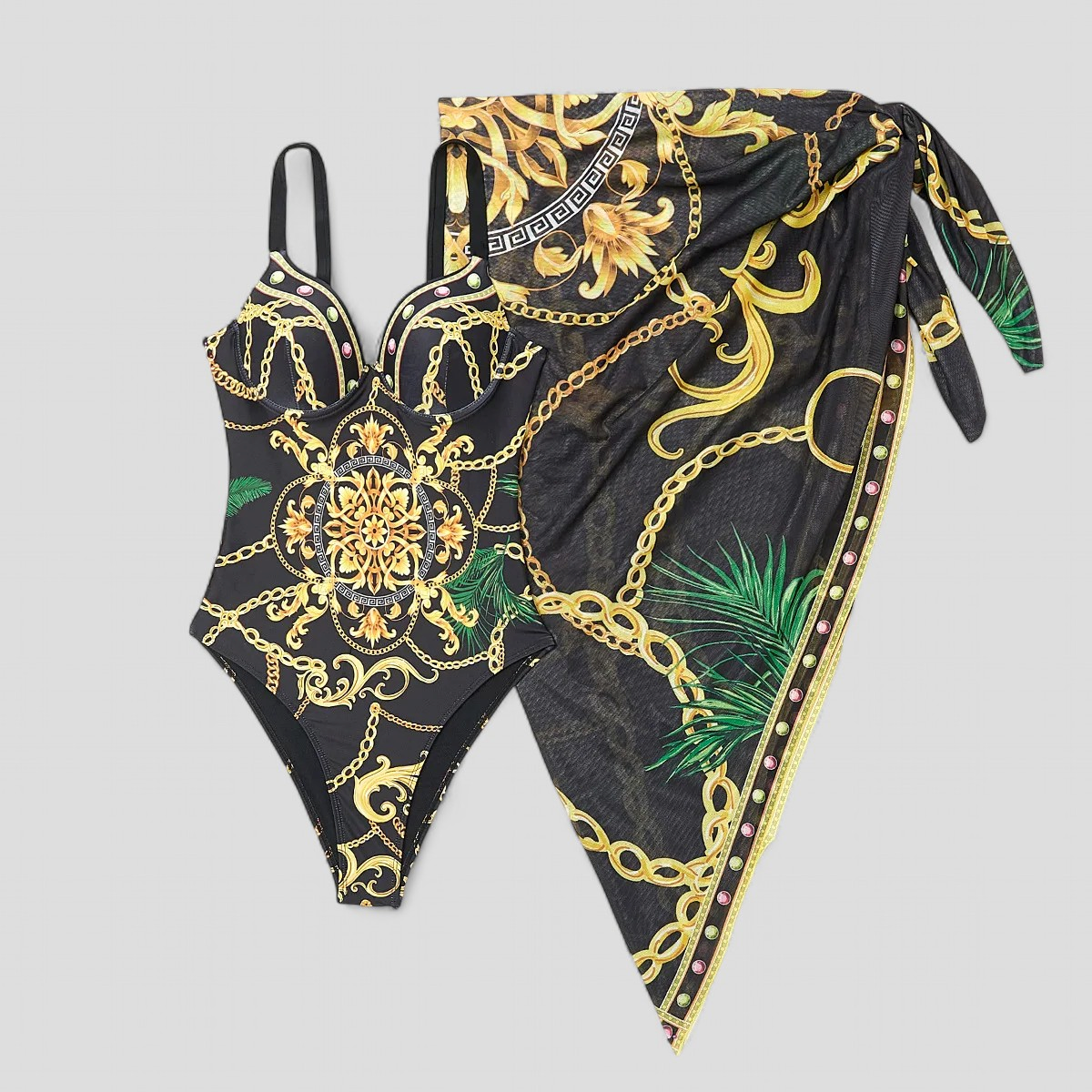Cara | Costume Intero Donna con Copertura Elegante - Nero - copertura piscina costume da bagno alla moda costume da bagno comodo costume da bagno intero costume estivo costume in nylon fashion mare moda mare spalline regolabili versatilità costume - Concept Palermo