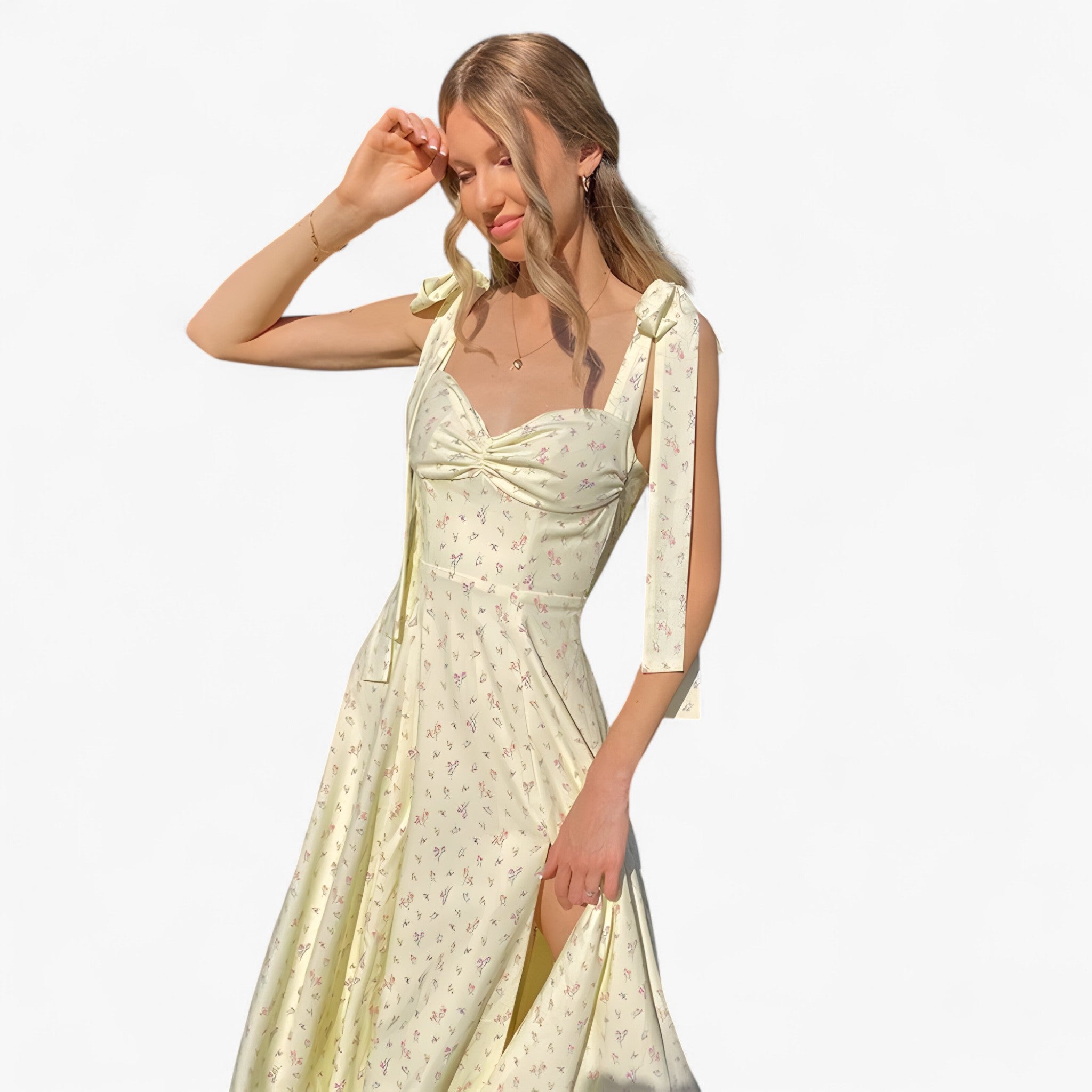 Evie - Abito elegante con stampa floreale - - - Concept Palermo