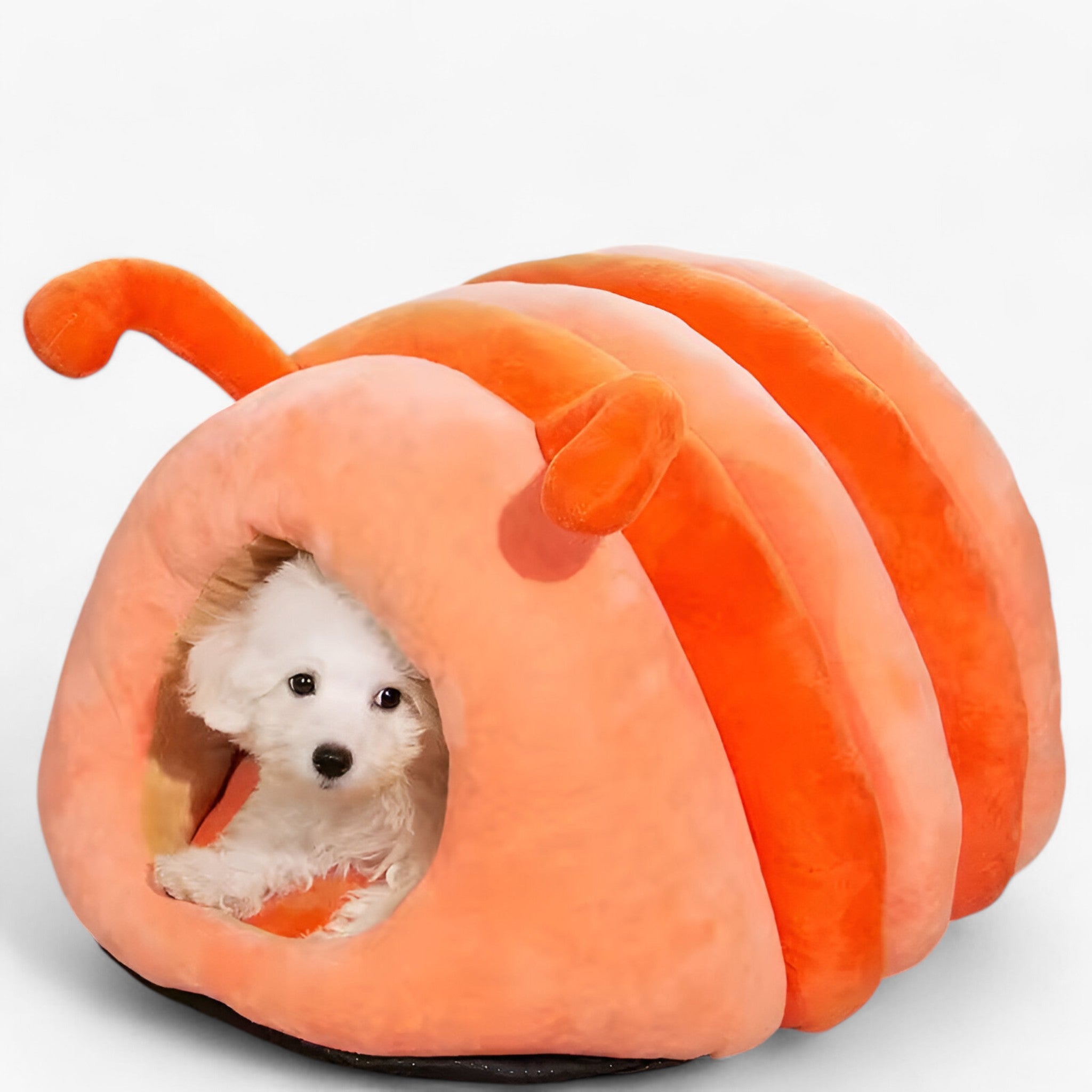 Frosty Haven | Letto per Animali Caldo e Accogliente in Pile con Tenda Invernale - - - Concept Palermo