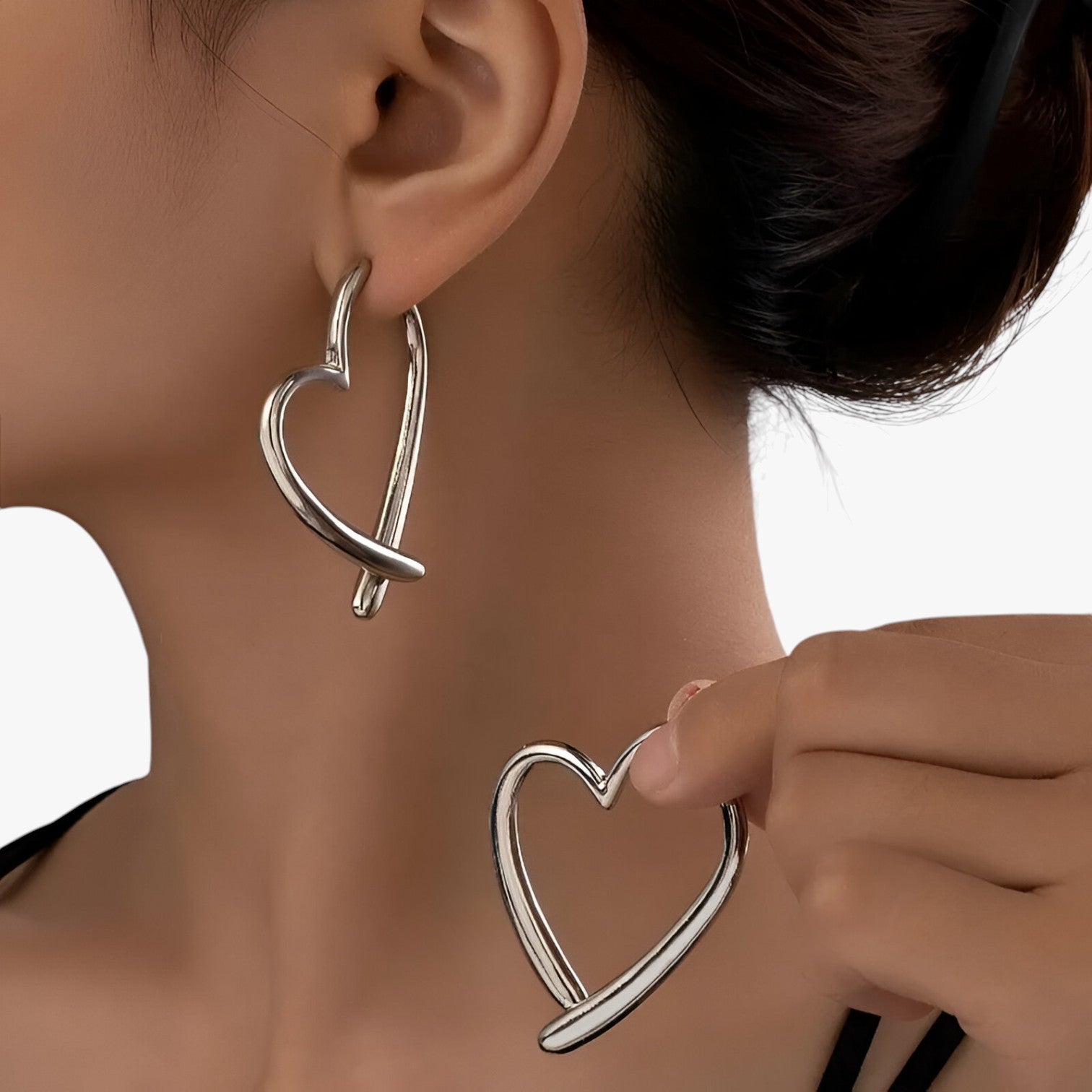 Marina | Orecchini a cuore eleganti e personalizzati - Versatili e alla moda - - Accessories Jewelry EARRINGS womens earring - Concept Palermo