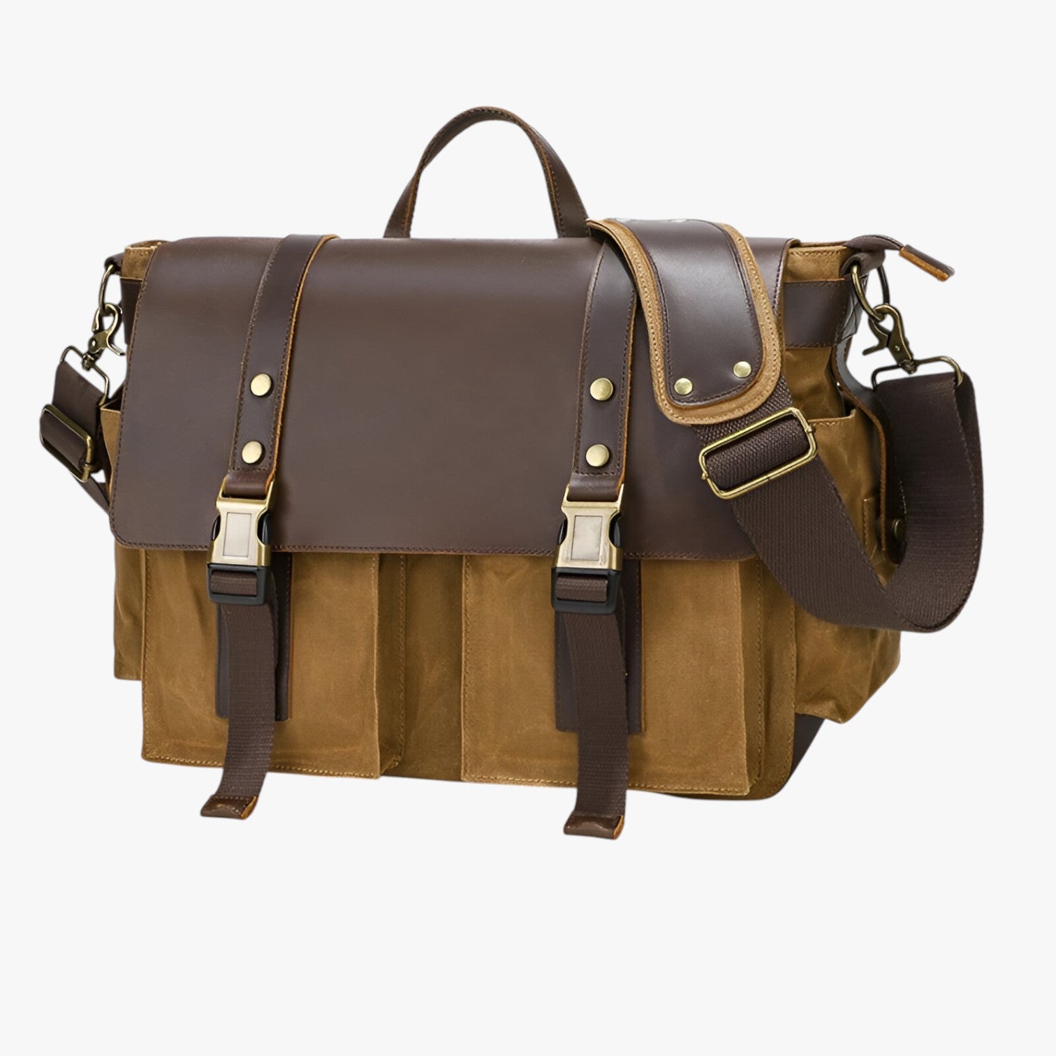 Israel | Borsa Messenger in Pelle Vintage - - Bags men bag mens bag - Concept Palermo