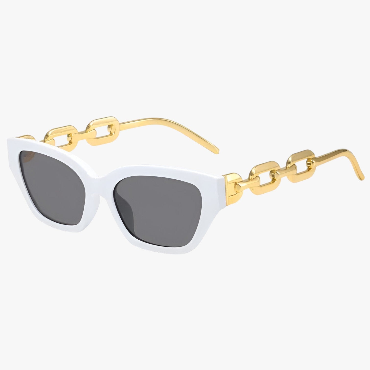 Carly | Occhiali da sole Vintage a forma di gatto – stile chic, protezione UV - bianco - Cat Eye Sunglasses Fashion Sunglasses polarized sunglasses women Sunglasses - Concept Palermo