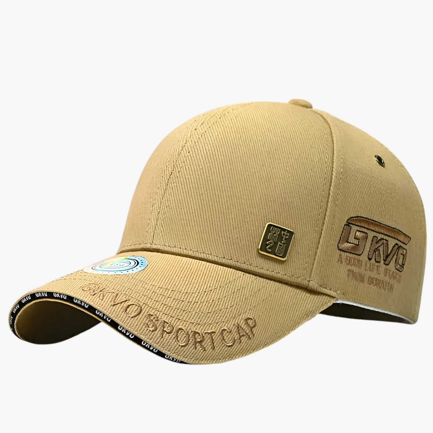 Roy | Cappellino da baseball comodo e spazioso per ogni stagione - khaki - Baseball caps caps mens accessory - Concept Palermo