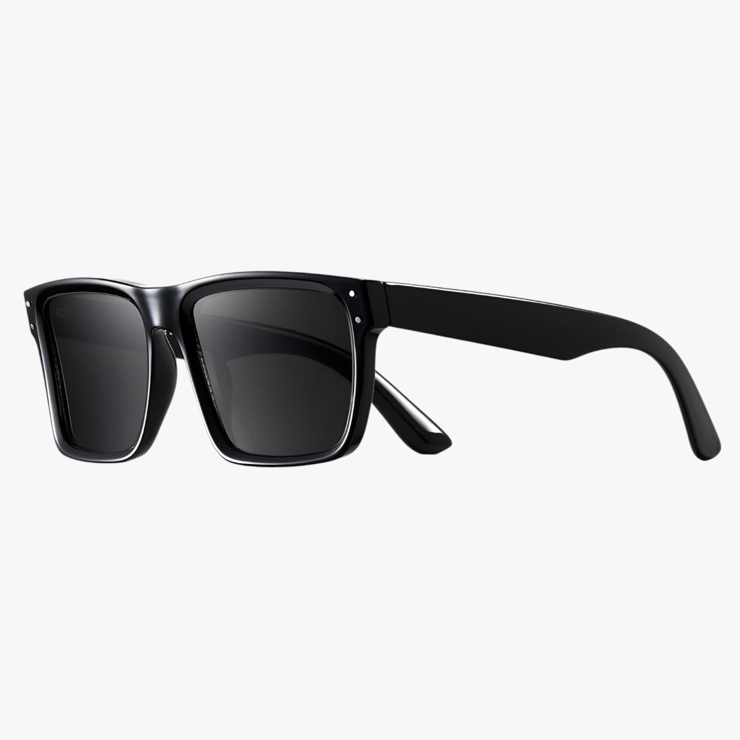 Jameson | Occhiali da sole oversize quadrati da guida – Protezione UV antiriflesso - C1 Nero altro - Polarized man sunglasses sun glasses sunglasses polarized men - Concept Palermo