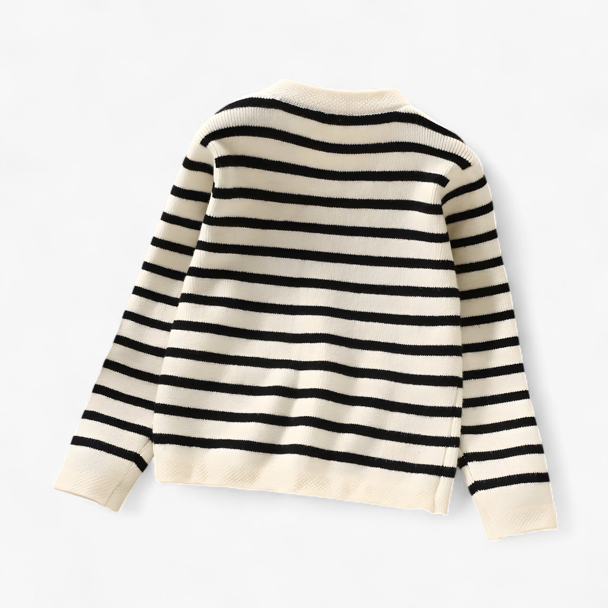 Nyk | Cardigan classico a righe Comfort senza tempo con dettagli chic - - jacket - Concept Palermo