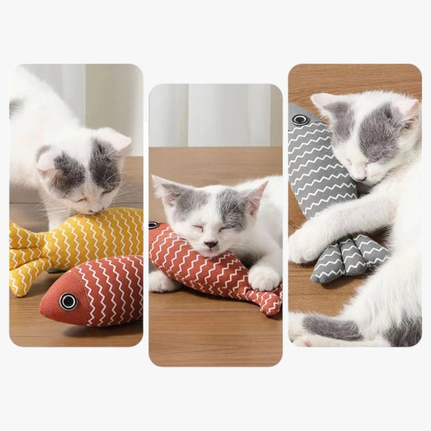 Sunny | Pesce Giocattolo in Canapa con Valeriana per Gatti - - pet pet toys petproduct - Concept Palermo