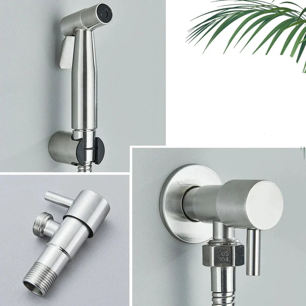 Shinesia | Spruzzatore per Bidet da Toilette | Pulizia Iperigienica | Confortevole e Facile - - Bathroom Bathroom accessories - Concept Palermo