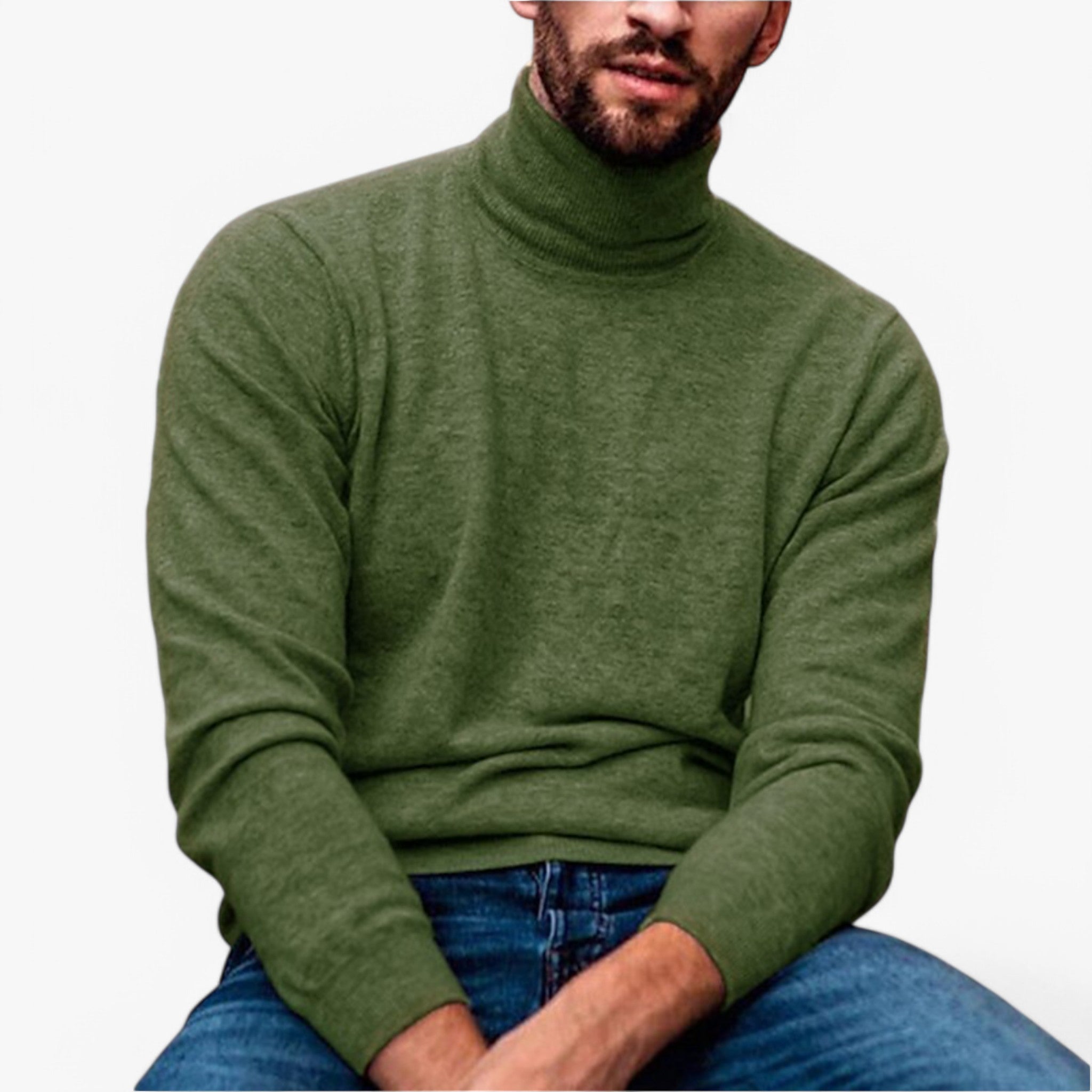 Lanz - Elegante Maglione per la Stagione Fredda - Verde - men week42-tuesday - Concept Palermo
