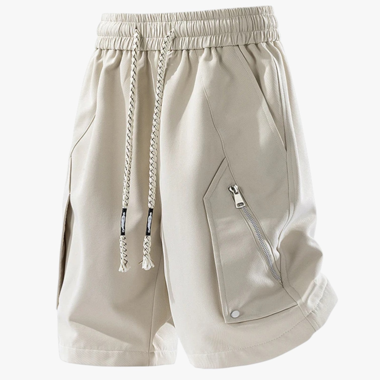 Ethan | Maxi Comfort - Pantaloncini da uomo leggeri e comodi per l'estate - KHAKI - Herren Shorts komfortable Shorts shorts for men Summer shorts - Concept Palermo