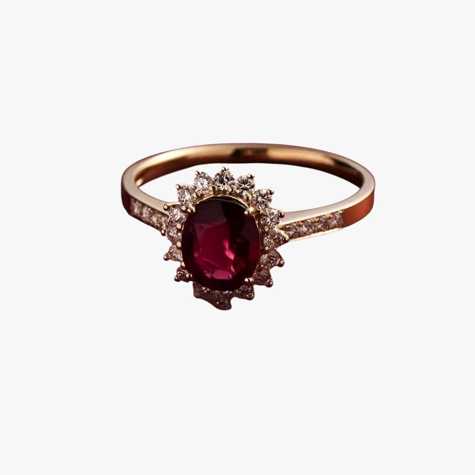 Janet | Anello vintage con flair reale e scintillante aspetto di rubino - - Rings womens ring - Concept Palermo