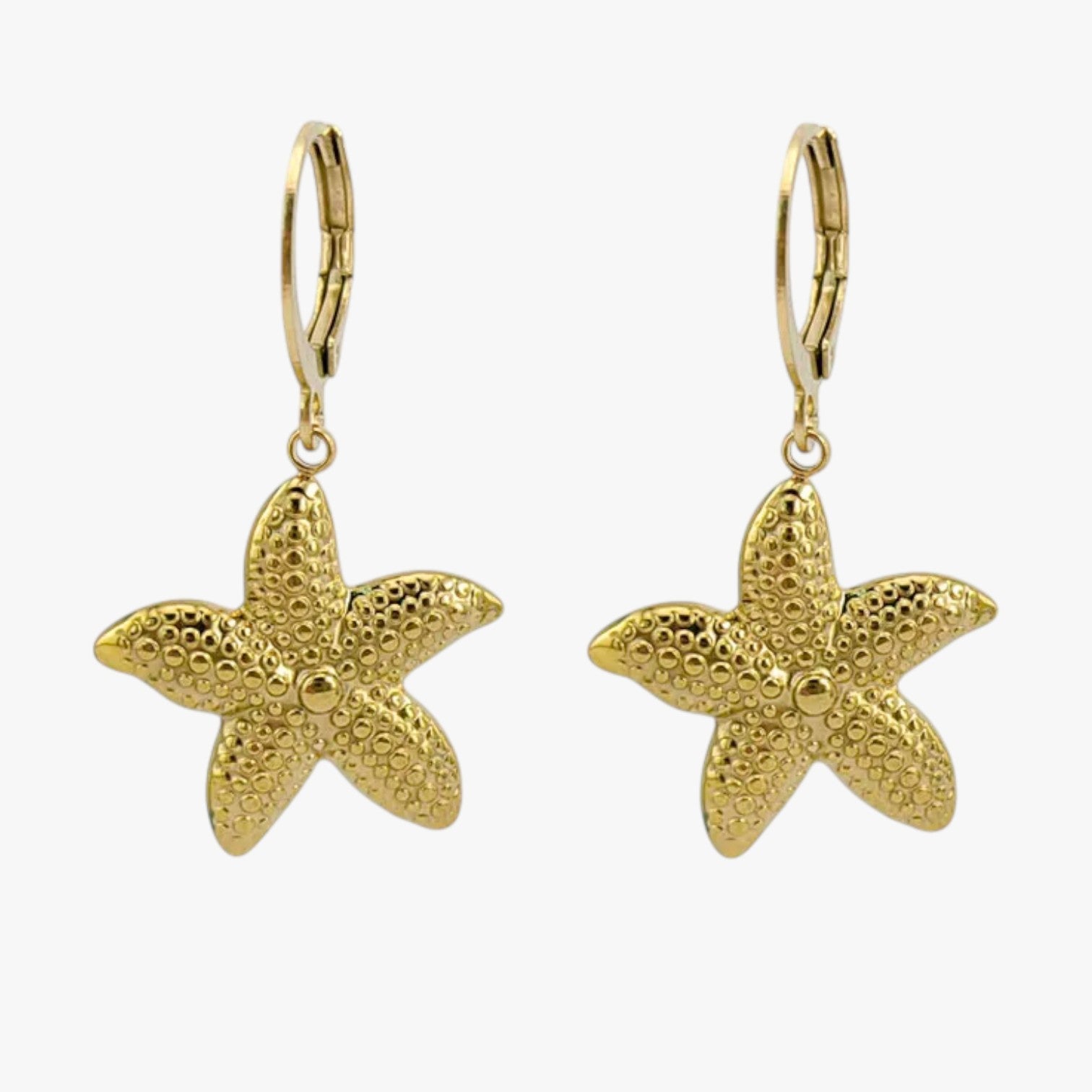 Irene | Orecchini koi estivi in acciaio colorato - Stella marina - EARRINGS Earrings for Women Girls womens earring - Concept Palermo