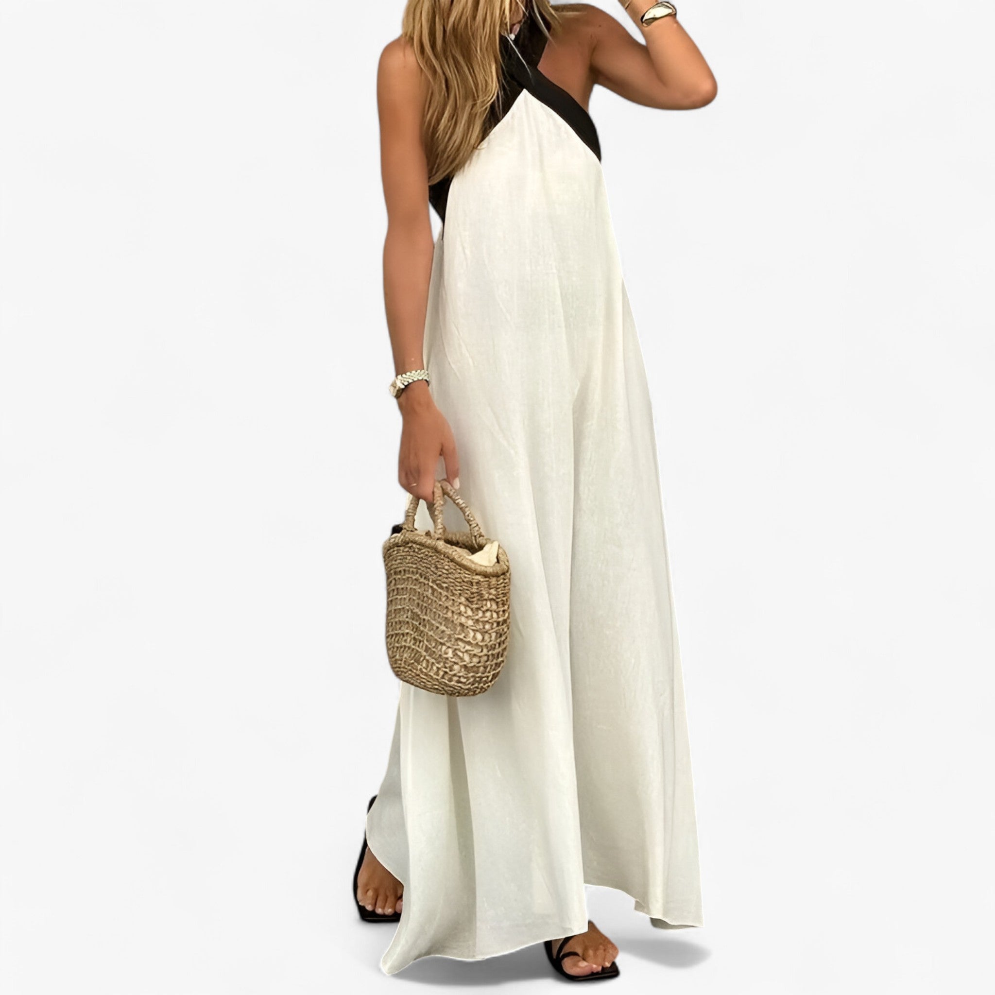 Klara | Abito con scollo all'americana – Elegante e intramontabile - - casual dresses moda mujer ropa spring summer - Concept Palermo
