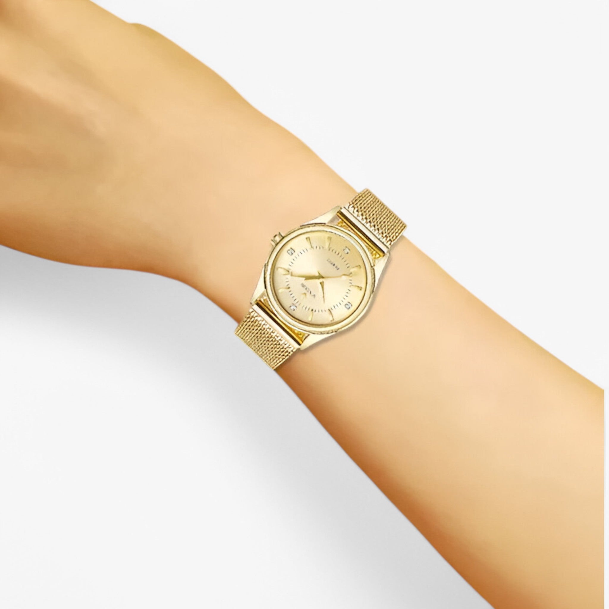 Mary | Orologio da donna di lusso in oro elegante con diamanti - - watch for women - Concept Palermo