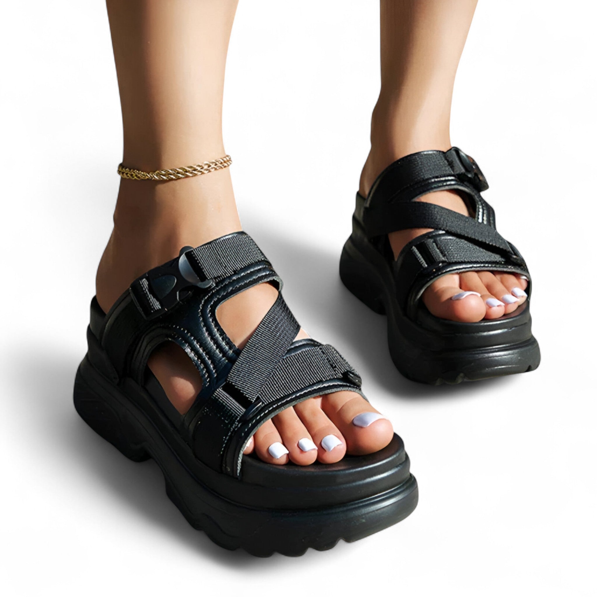 Maica | Sandali con suola spessa – Comodi e resistenti