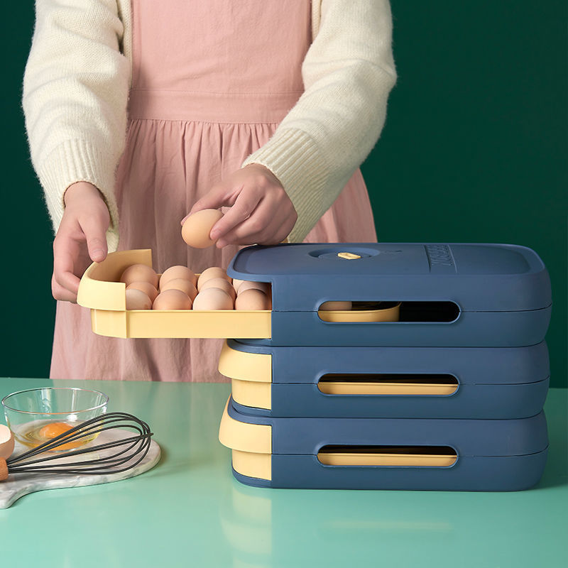 Organizer automatico per uova rotonde™ (1+1 GRATIS) - - egg organizer egg shelves - Concept Palermo