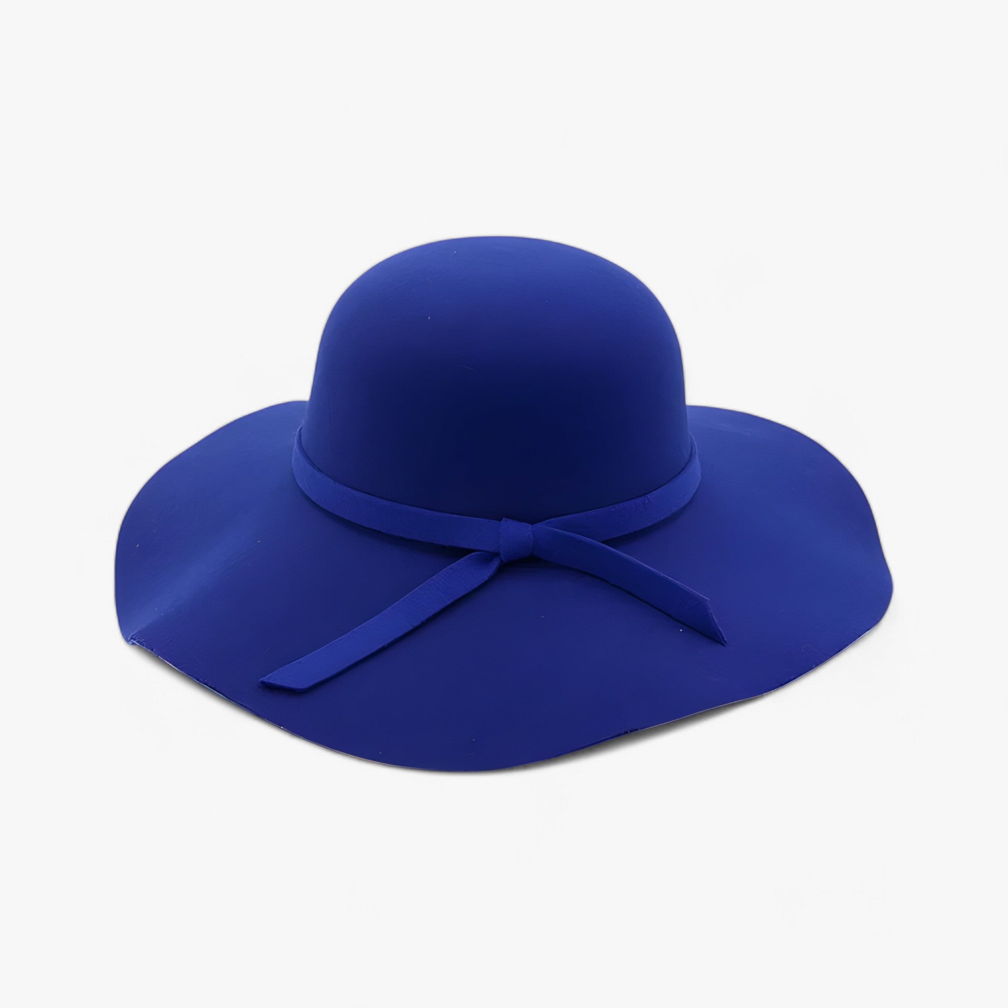 Lola | Fedora | Cappello | Vilt di lana - blu - - Concept Palermo