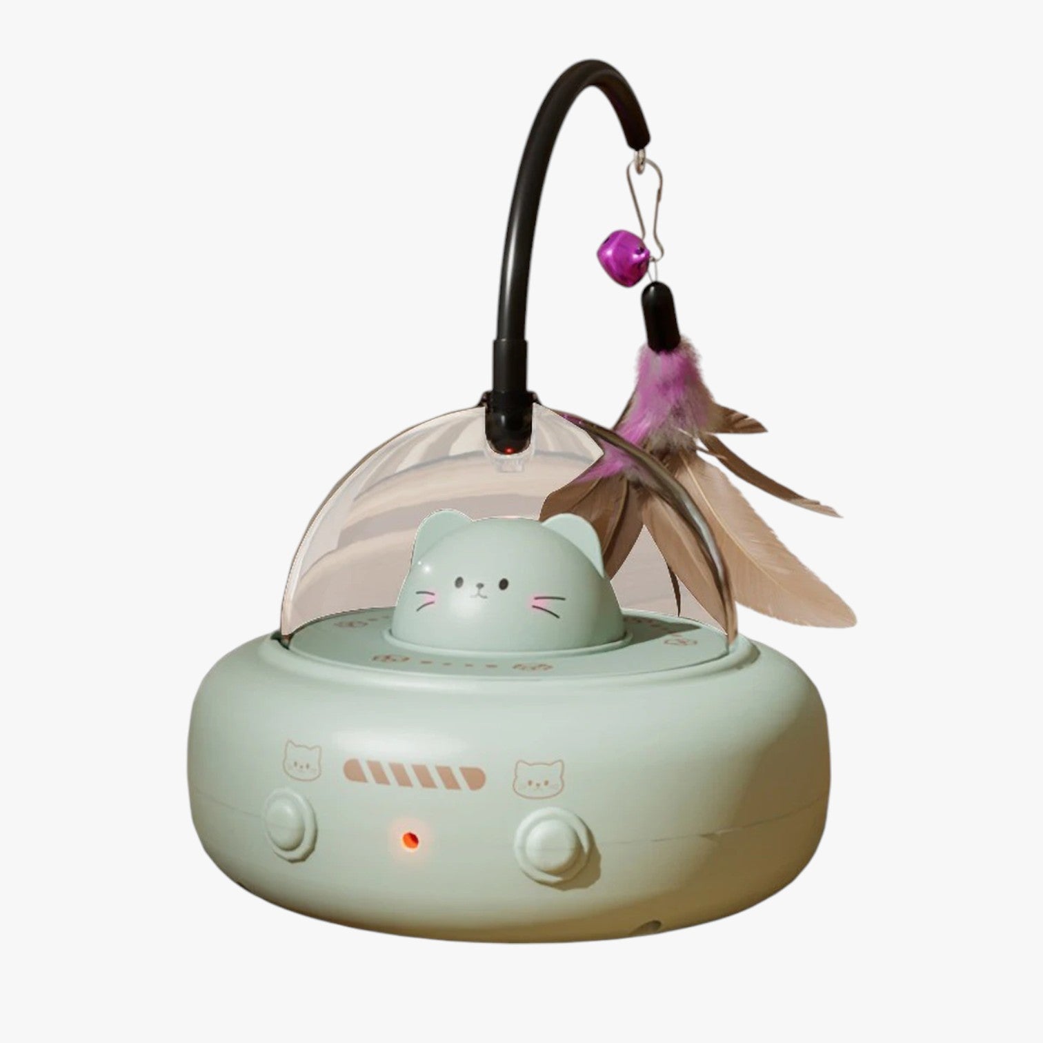 Lucille | Giocattolo per gatti slim laser con luce arcobaleno - Verde - pet PET SUPPLIES - Concept Palermo