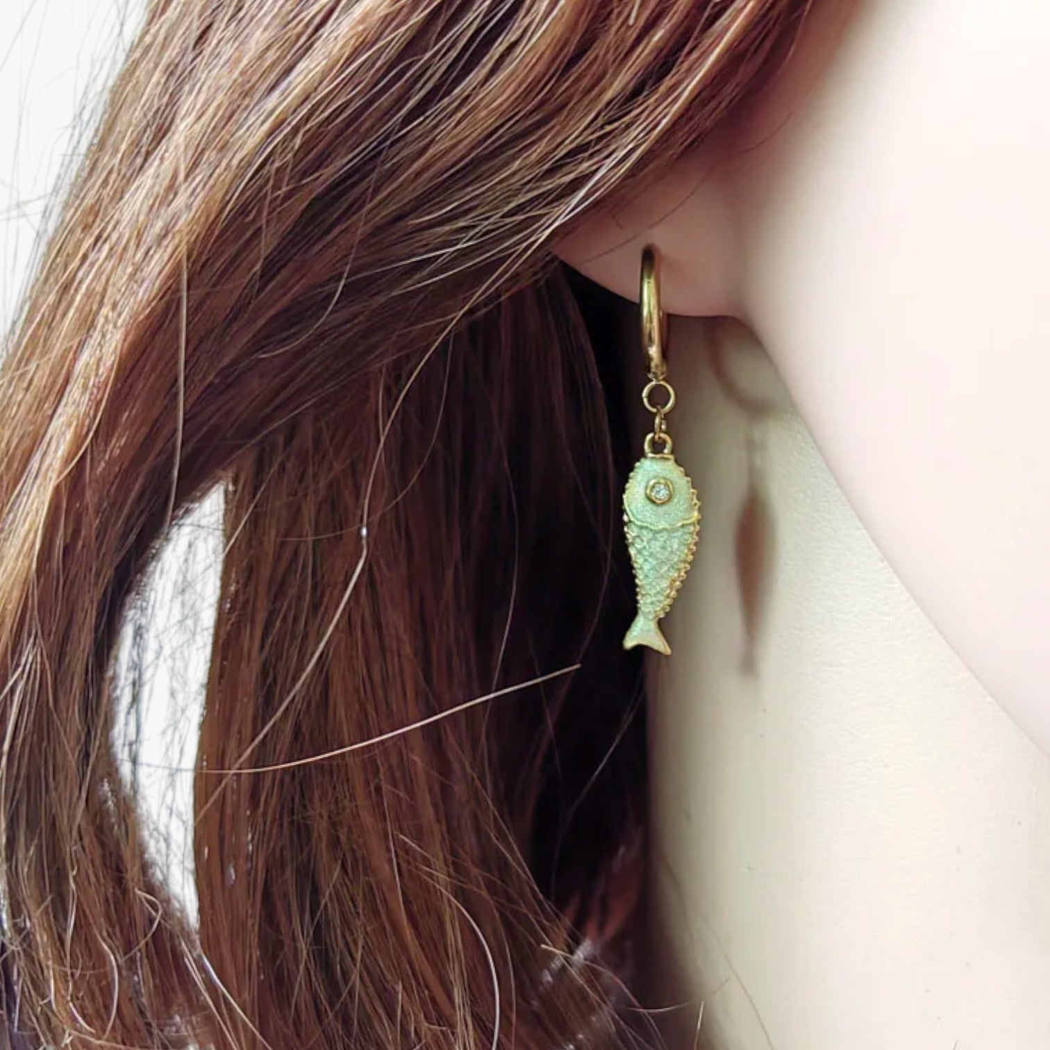 Irene | Orecchini koi estivi in acciaio colorato - - EARRINGS Earrings for Women Girls womens earring - Concept Palermo