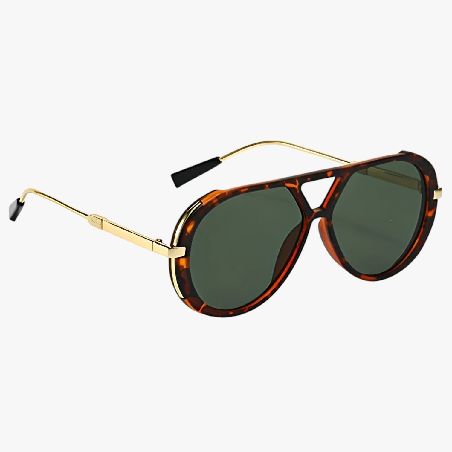 Arely | Occhiali da sole alla moda con lenti gradientate eleganti - leopardo verde - polarized sunglasses women Sunglasses - Concept Palermo