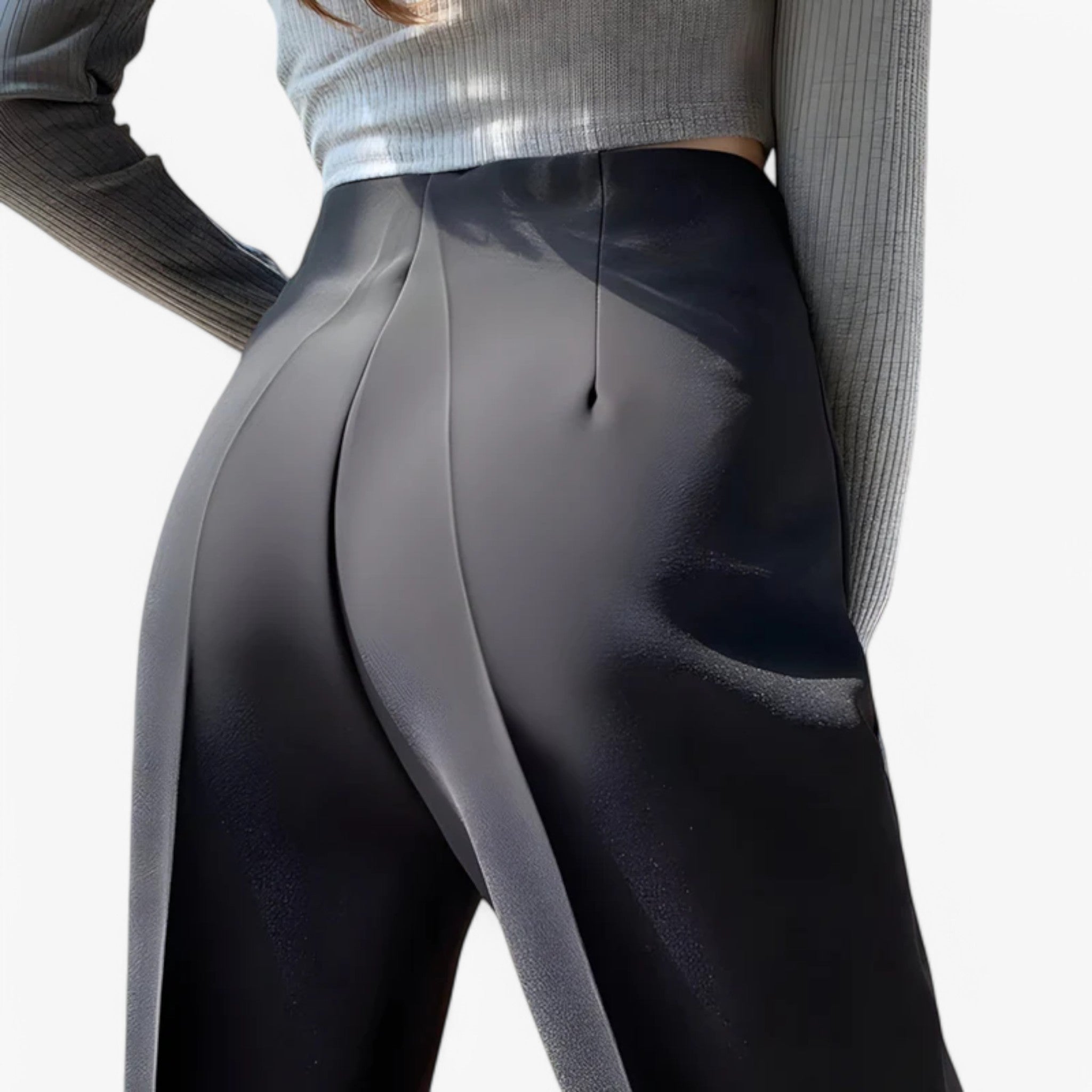 Lily | Pantaloni a vita alta - stile versatile - - - Concept Palermo