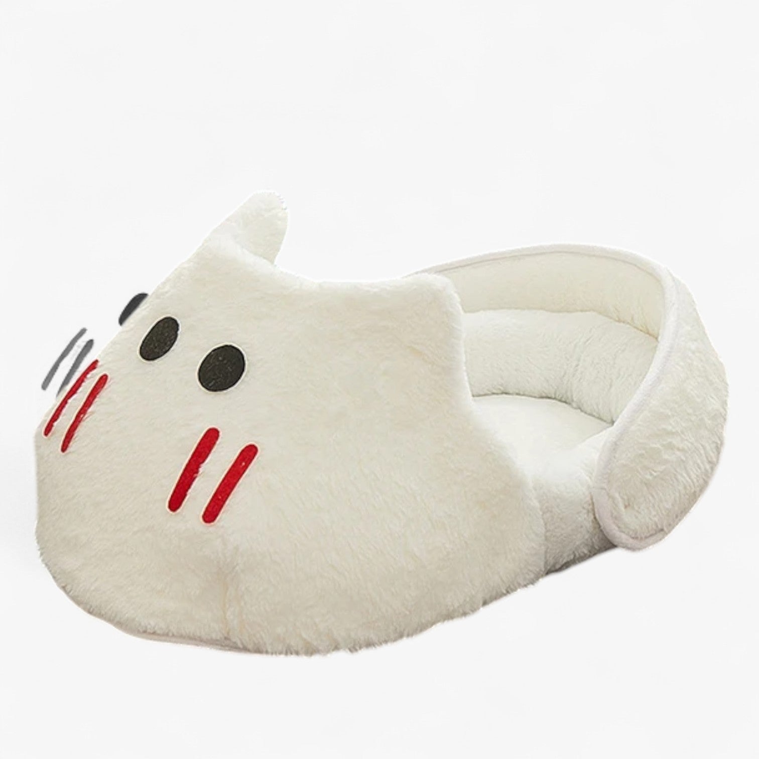 Amy | Letto Morbido a Forma di Coniglio Il Nido Perfetto per il Sonno del Tuo Gatto - BIANCO - pet pet bed pet beds PET SUPPLIES pet's bed - Concept Palermo