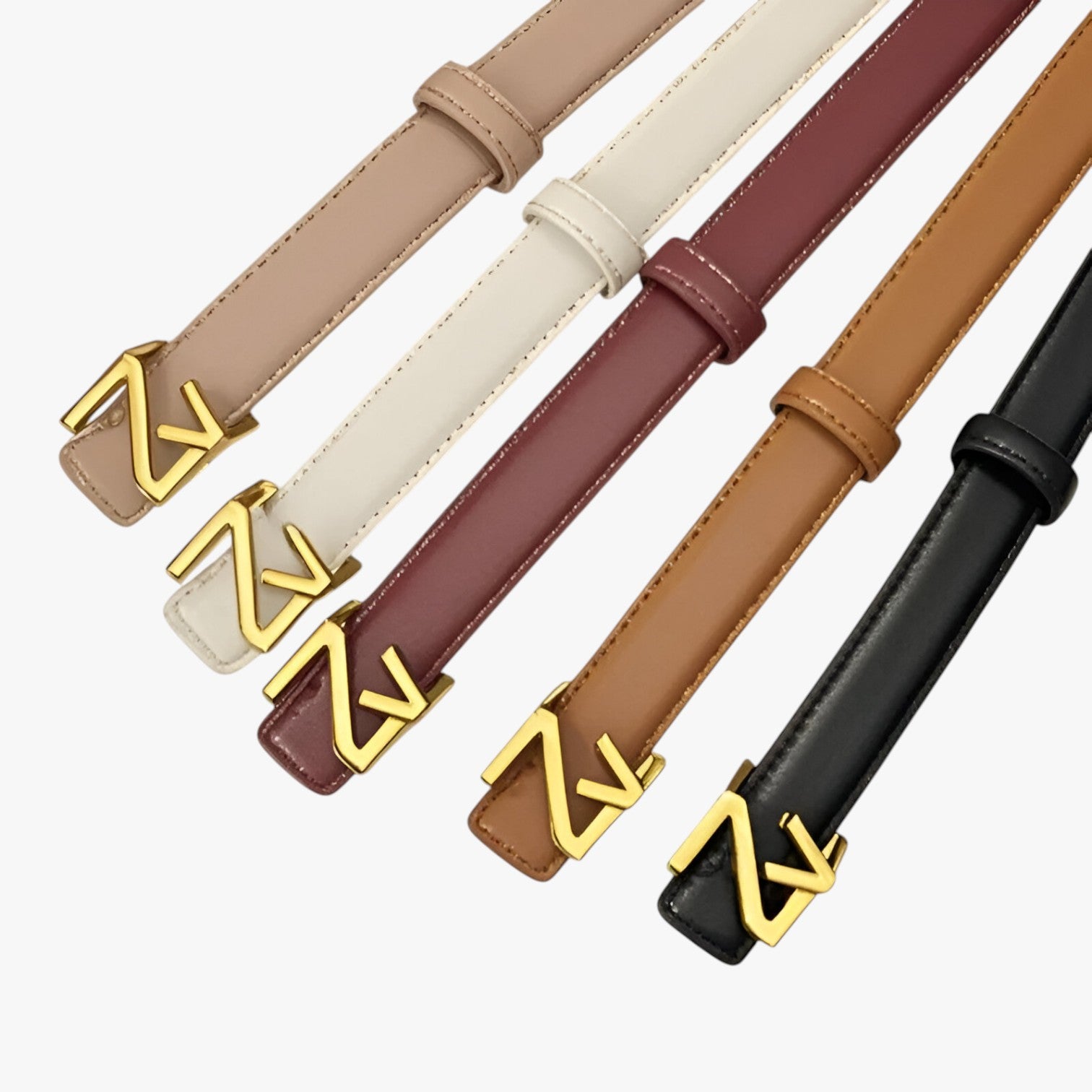 Liliana | Cintura da donna elegante con fibbia ZV - - Belts waist belt for women women belt round women belts Womens belt - Concept Palermo