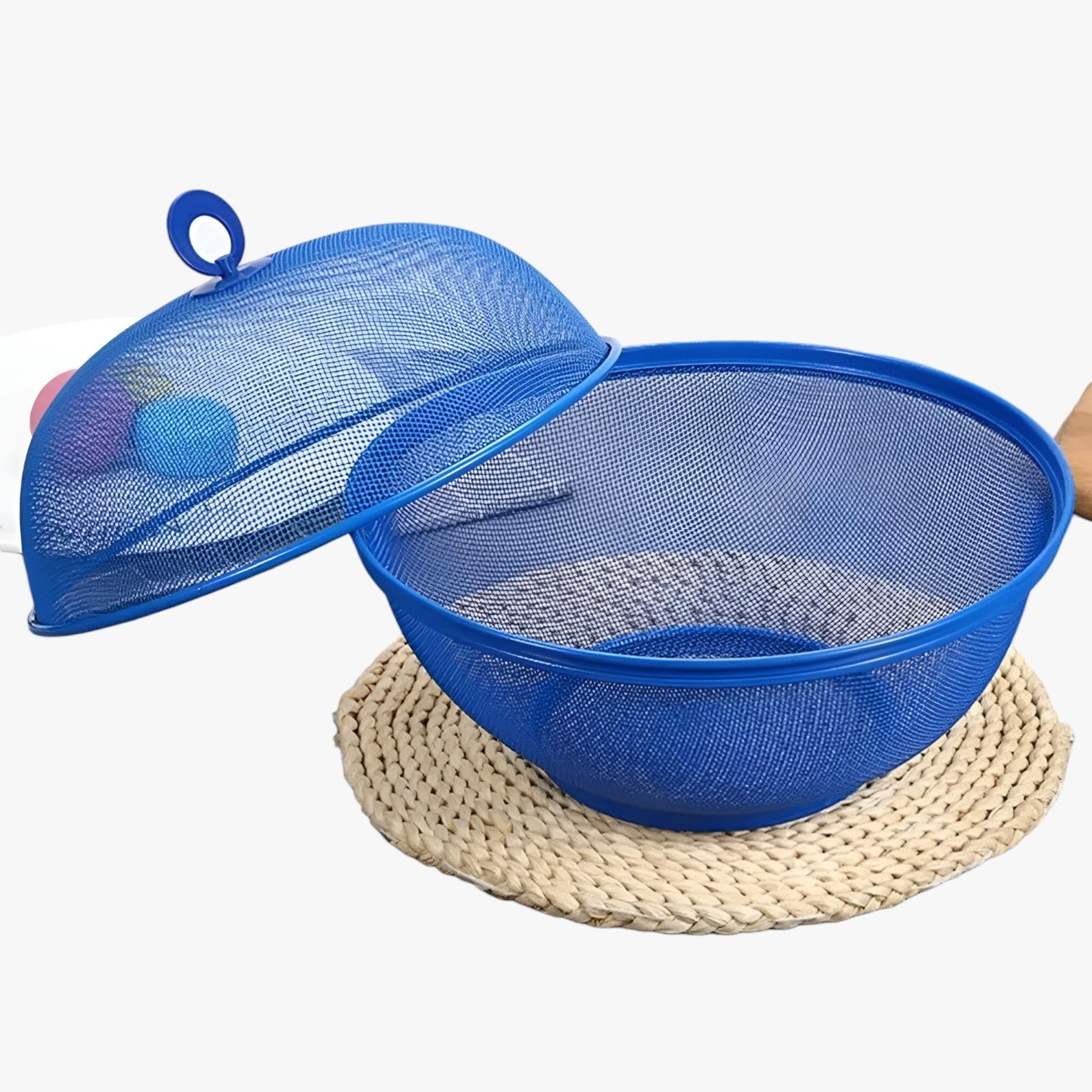 Edith | Vliegvrij & Ruim: Ciotola per frutta in acciaio inox con coperchio e grande capacità - - Kitchen kitchen accessory kitchen tools - Concept Palermo