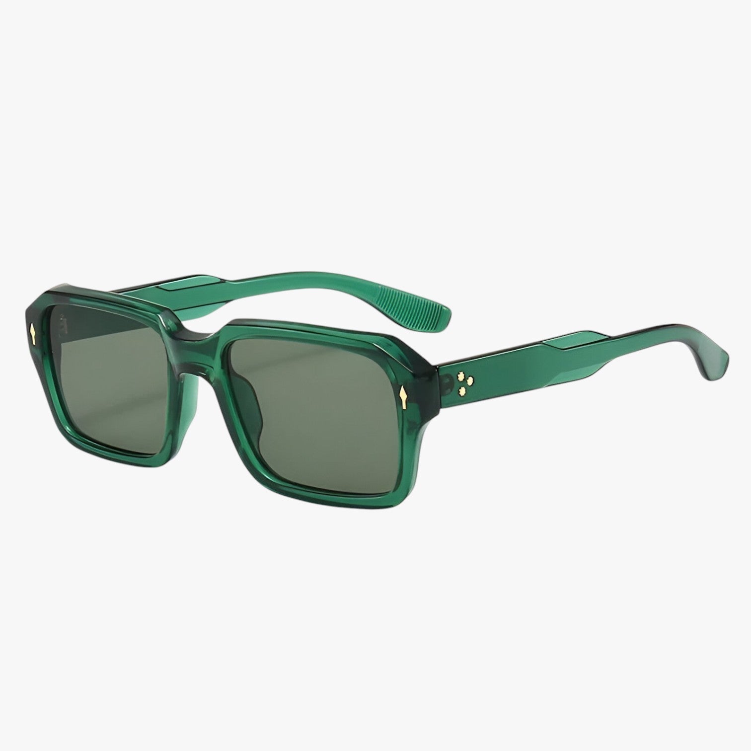 Kenyon | Occhiali da sole rettangolari – Protezione UV400 e design - Verde Come mostrato in figura - mens sunglasses Sunglasses - Concept Palermo