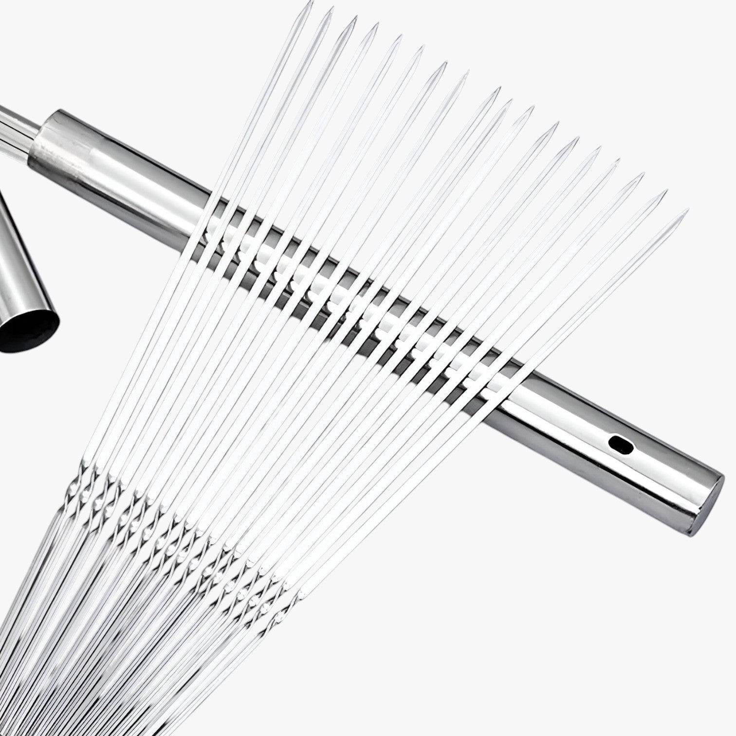 Gavin | 15 pezzi spiedini in acciaio inossidabile per BBQ – riutilizzabili e perfetti per grigliare - - Kitchen kitchen accessory kitchen tools - Concept Palermo