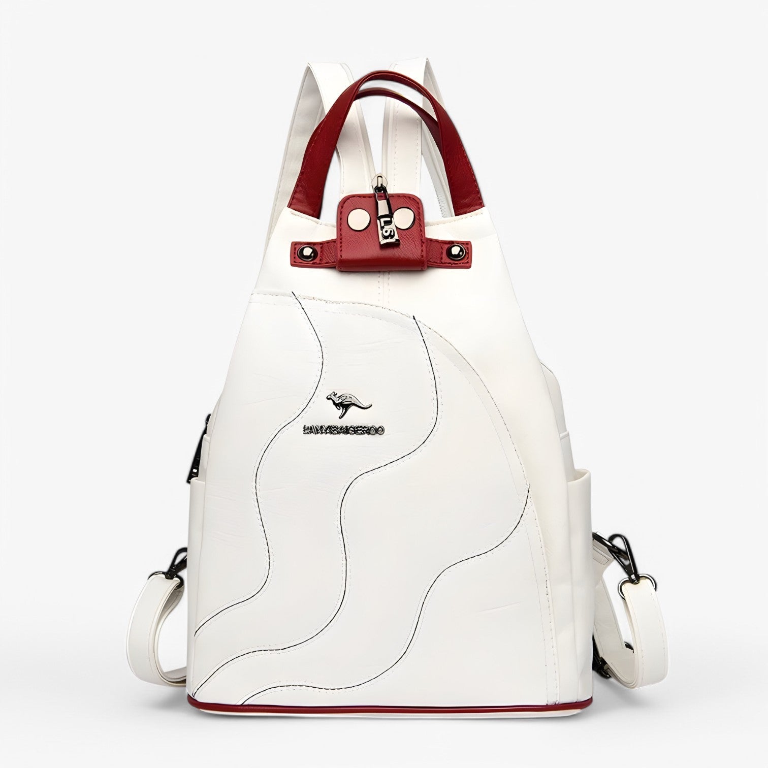 Aubree | Zaino in pelle elegante - Spazioso, sicuro e perfetto per i viaggi - Beige - Backpacks Bags women bags - Concept Palermo