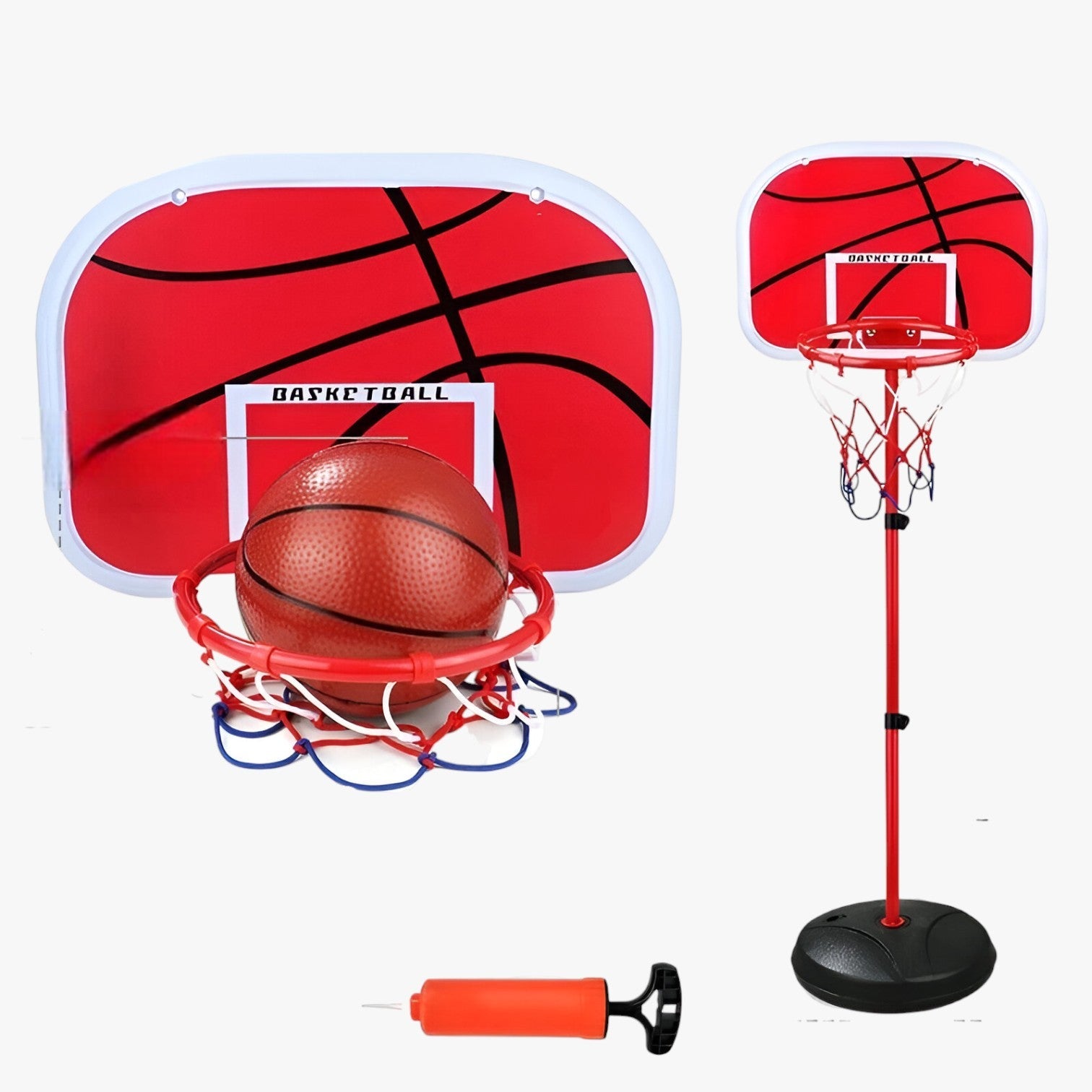 Damario | Anello da basket regolabile – Divertimento e abilità per tuo figlio - - toys toys & gifts toys for kids - Concept Palermo