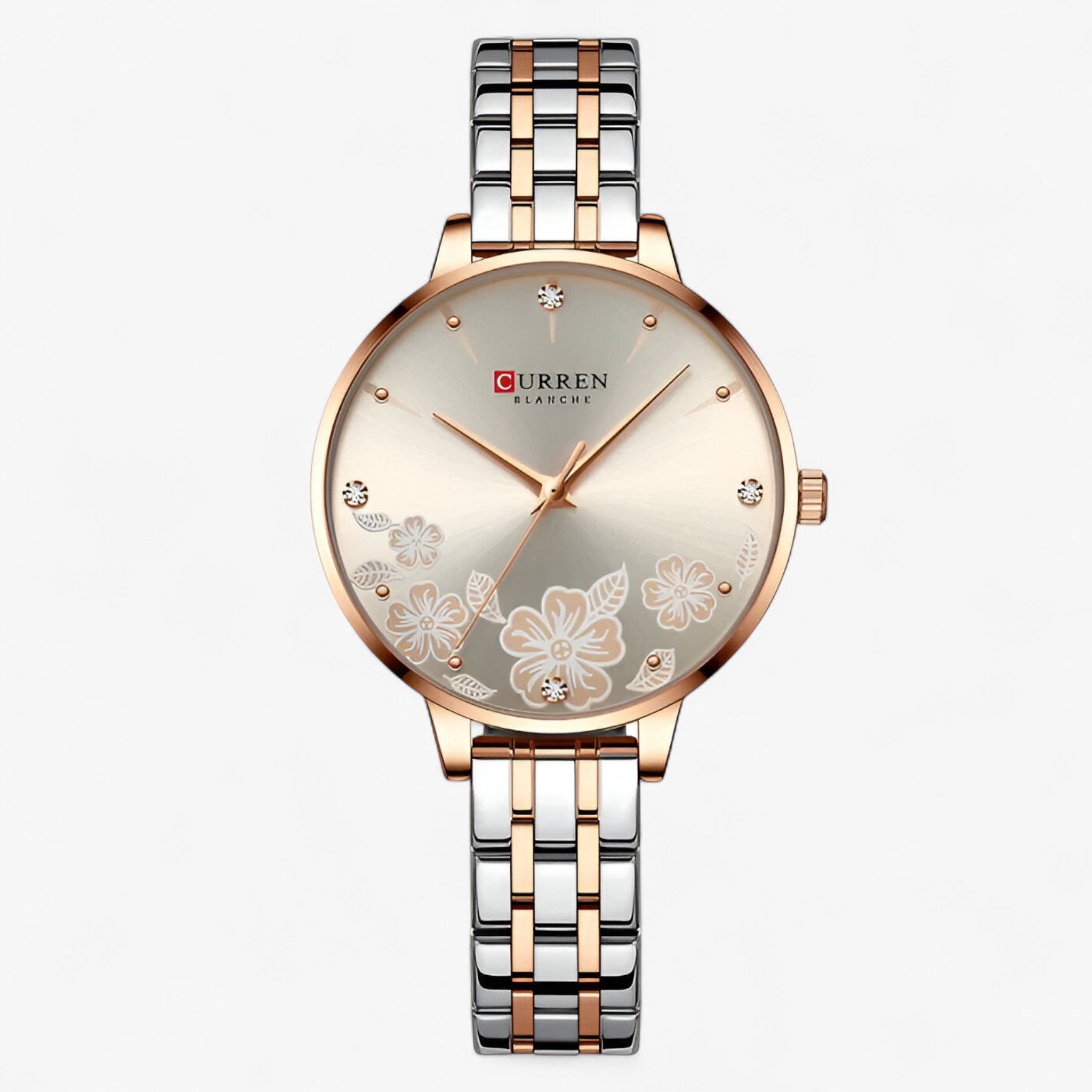 Imogen | Orologio da donna ultrasottile in acciaio inossidabile al quarzo - Kaki - female watch watch for women - Concept Palermo