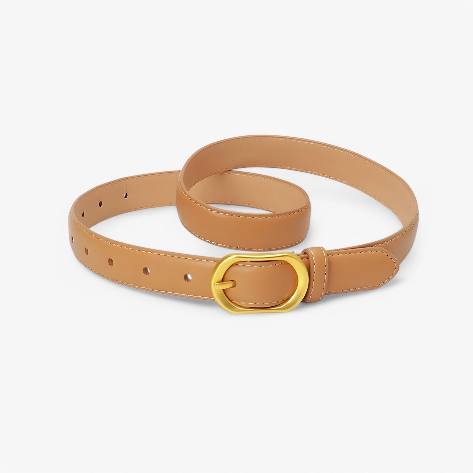 Antonella | Cintura Designer Versatile – Perfetta per Jeans e Abiti - Khaki 103cm - belts waist belt for women Womens belt - Concept Palermo