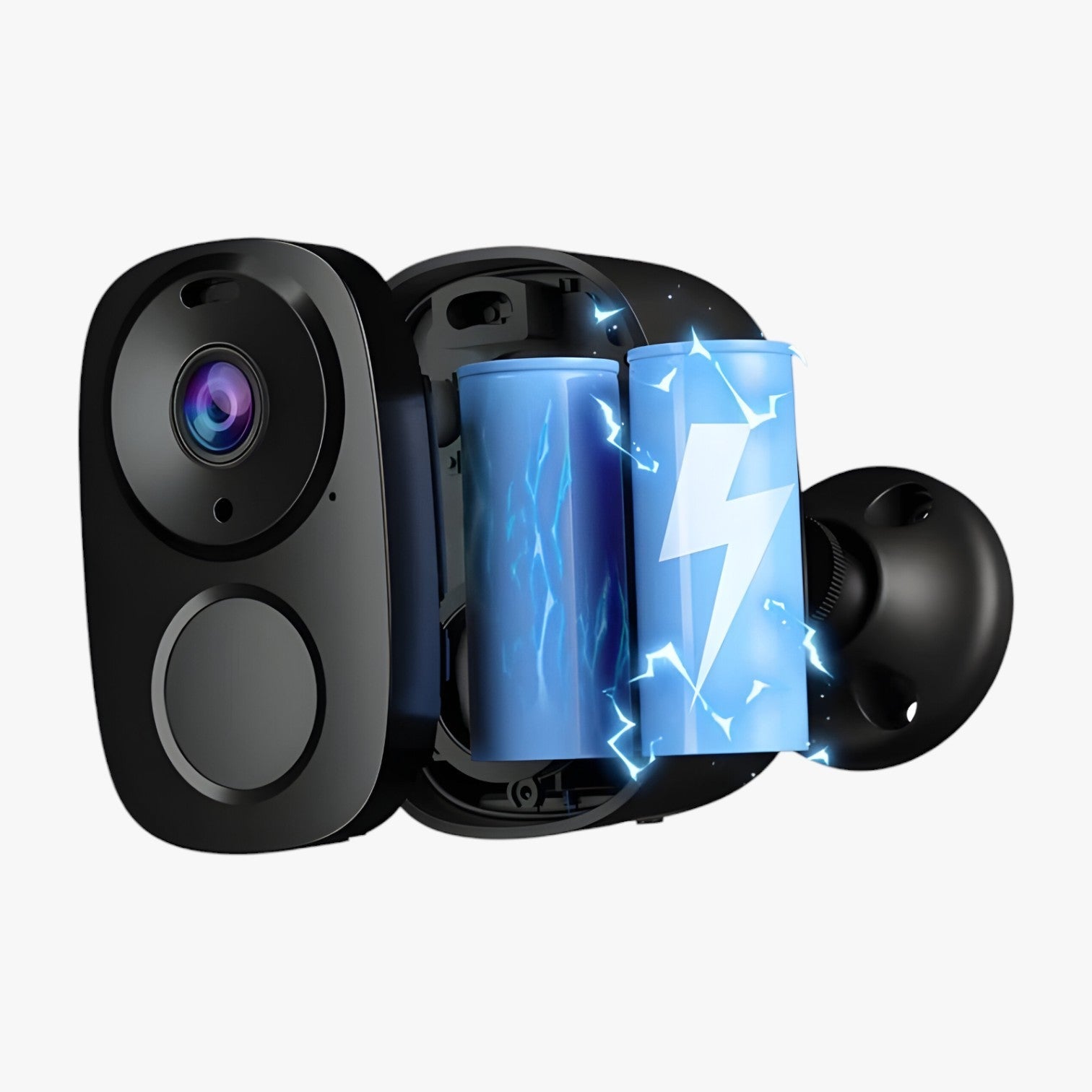 Aidan | SecureCam | Wireless 2K – Rilevazione Intelligente e Visione Notturna - - camera gadget - Concept Palermo