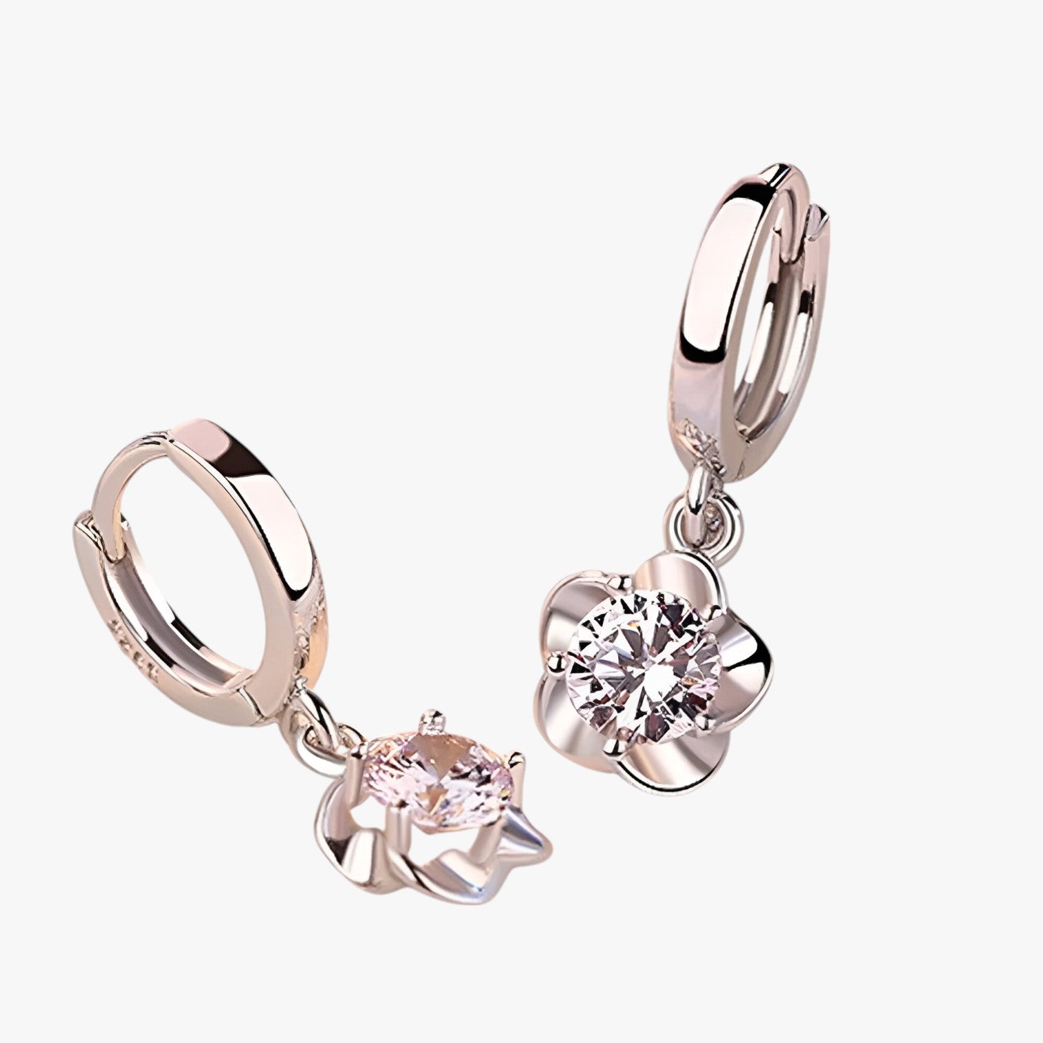 Hazel | Orecchini eleganti in argento sterling – brillantezza di zirconi scintillanti - - 925 sterling silver earrings for women Accessories Jewelry EARRINGS - Concept Palermo