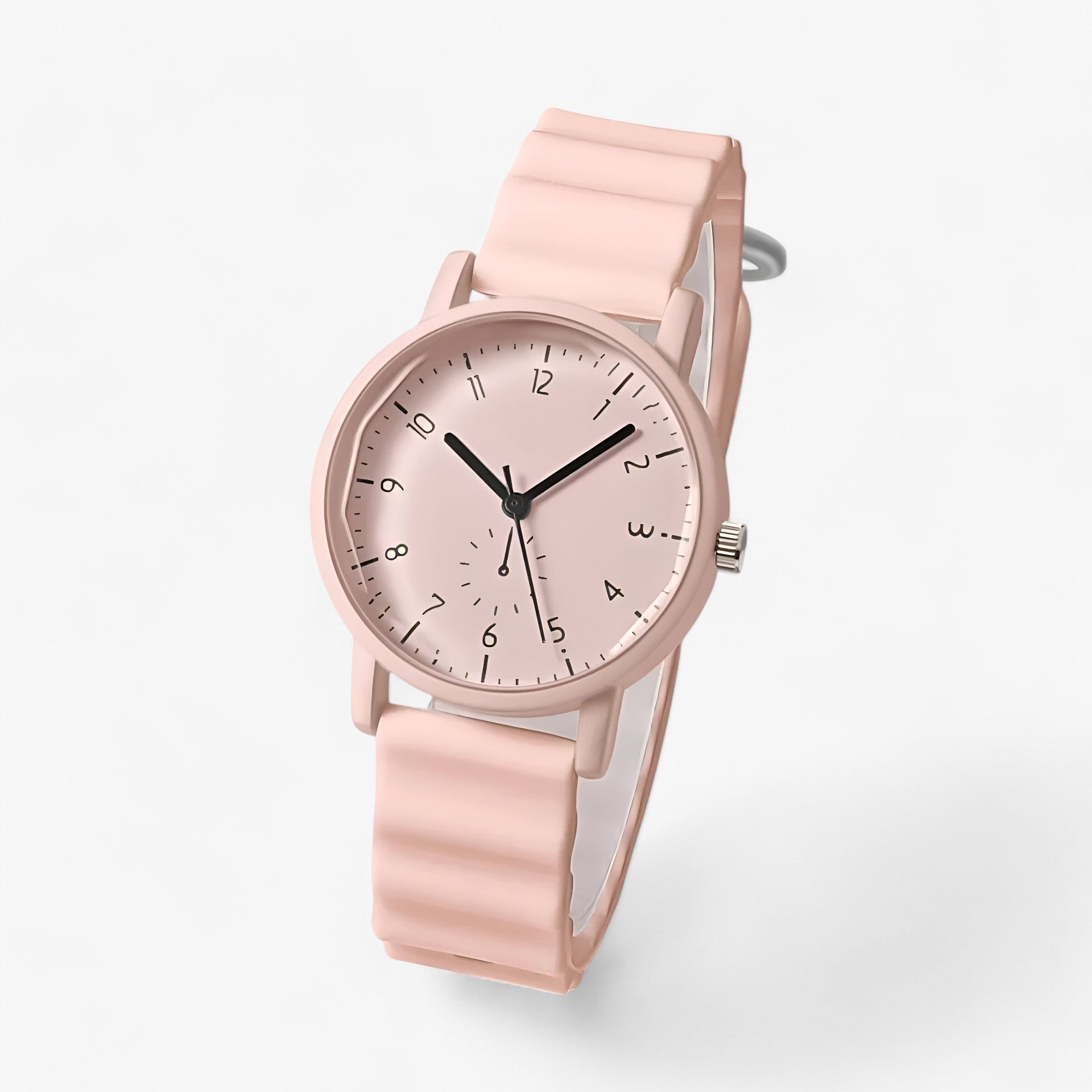 Mina| Orologio Gelé - Elegante Bracciale in Silicone Perfetto per il Golf - Rosa - ladies watch watch for women WOMEN wrist watches for women - Concept Palermo