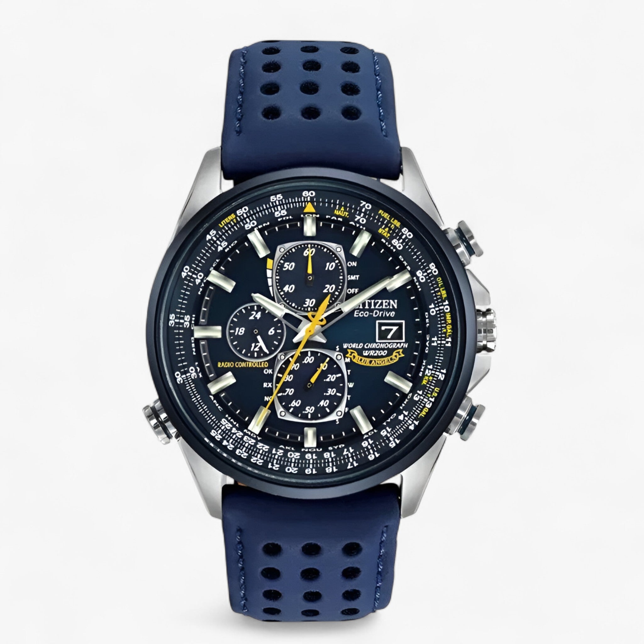 Orologio cronografo MultiSteel - Un vero orologio - Cintura blu a 4 bottoni - watches WATCHES FOR MEN - Concept Palermo