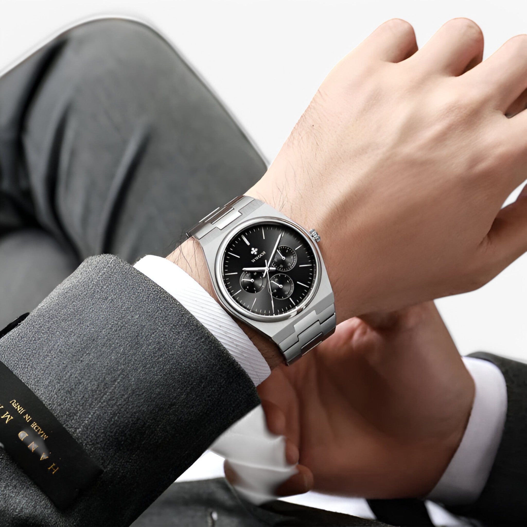 Lorcan | Orologio in Acciaio con Vetro Zaffiro - - - Concept Palermo