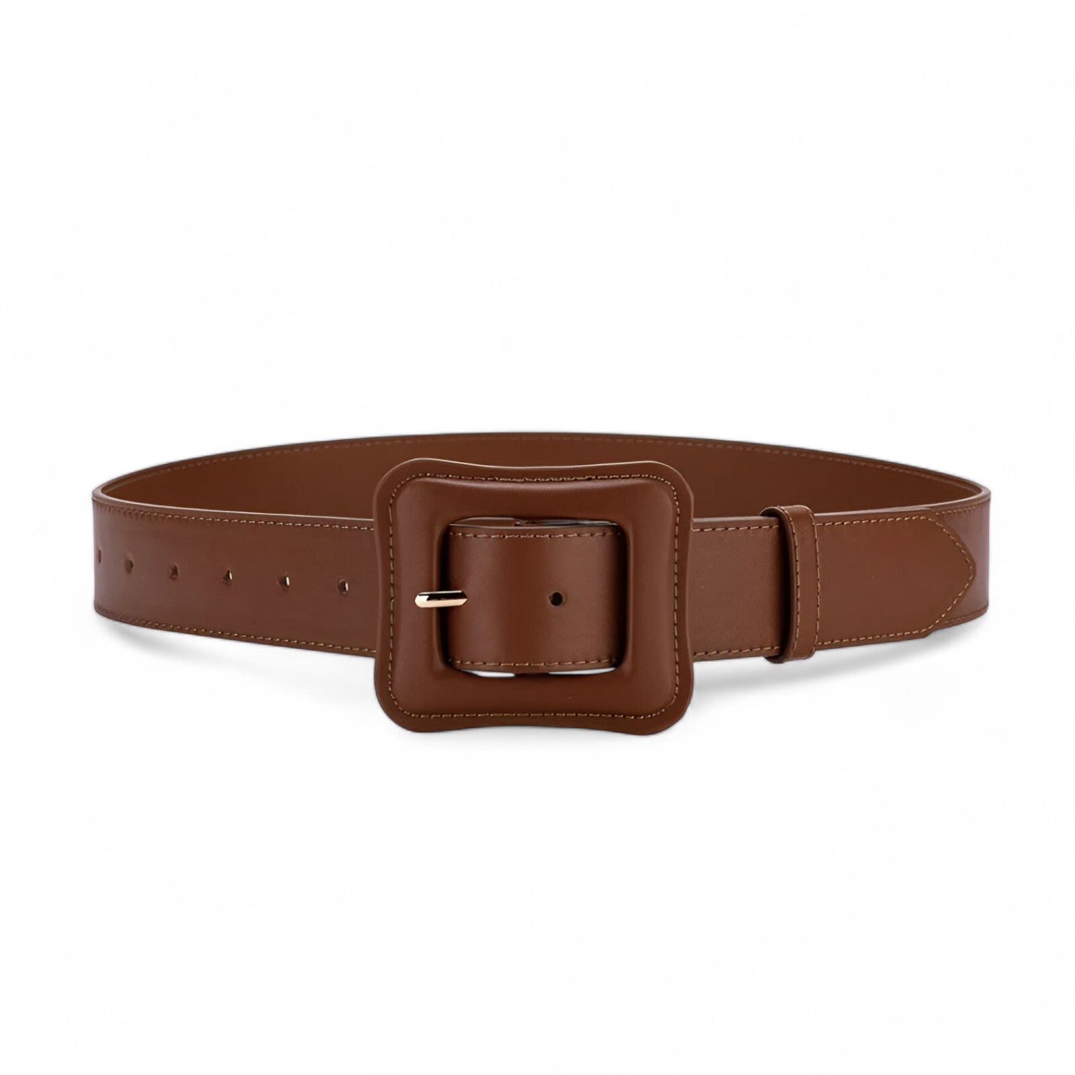 Arya | Cintura Larga in Pelle – Fascino Vintage Senza Tempo - Caffè 100cm - belt buckle women Belts waist belt for women - Concept Palermo