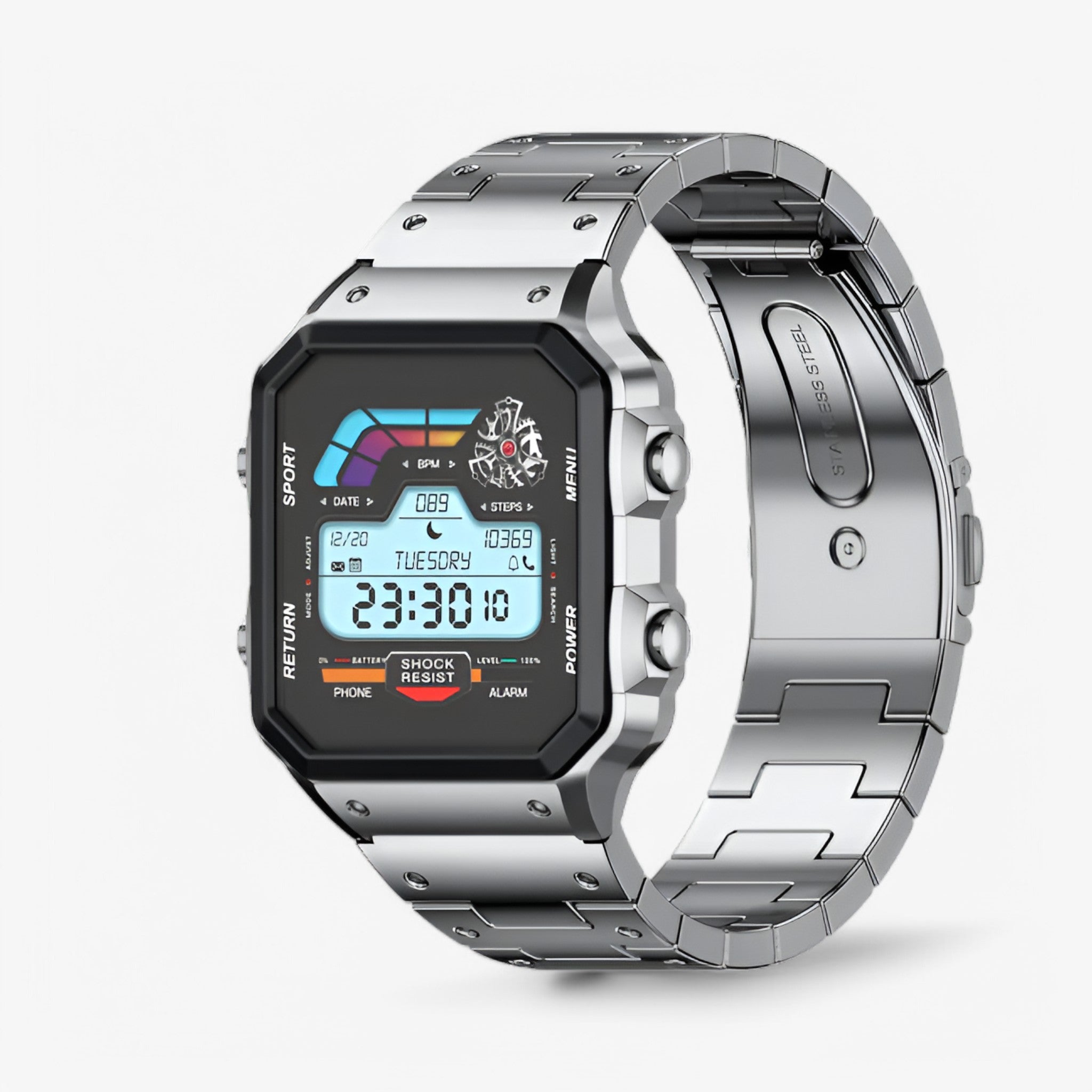 Kairos | Orologio Intelligente di Fascia Alta - AW38 Argenteo - - Concept Palermo