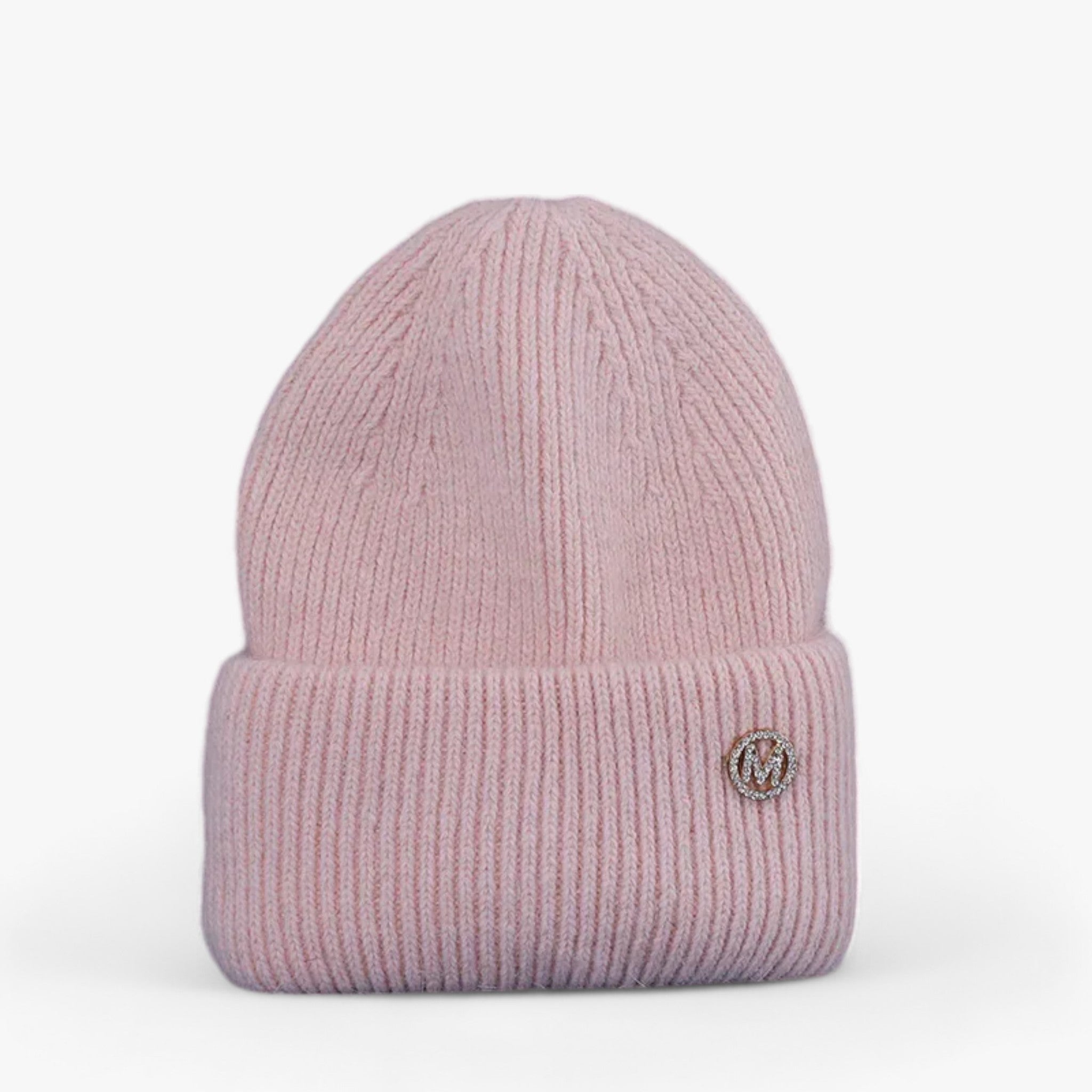Elle | Cappello invernale: calore lussuoso con vera pelliccia di coniglio - Rosa con M 54cm-60cm - bucket hats hat Sun Hats - Concept Palermo