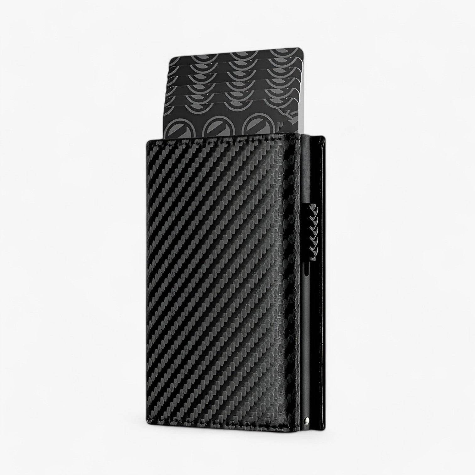 Marius | Portafoglio Bi-Fold RFID Sicuro con Tasca per Monete - Fibra di carbonio - mens accessory mens wallet wallet - Concept Palermo