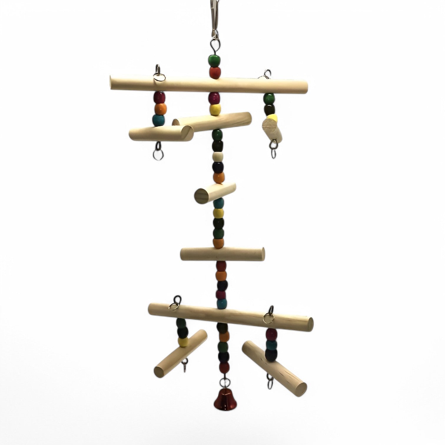 Lukas | Gioia di arrampicata colorata - Stimola il movimento e la curiosità - legno - bird bird toys birdproduct - Concept Palermo