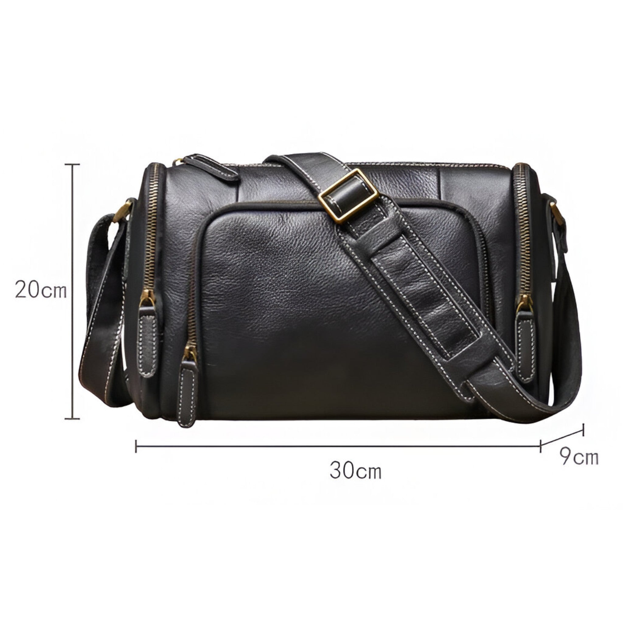 Benjamin | Borsa a spalla vintage - Elegante e multifunzionale - - - Concept Palermo