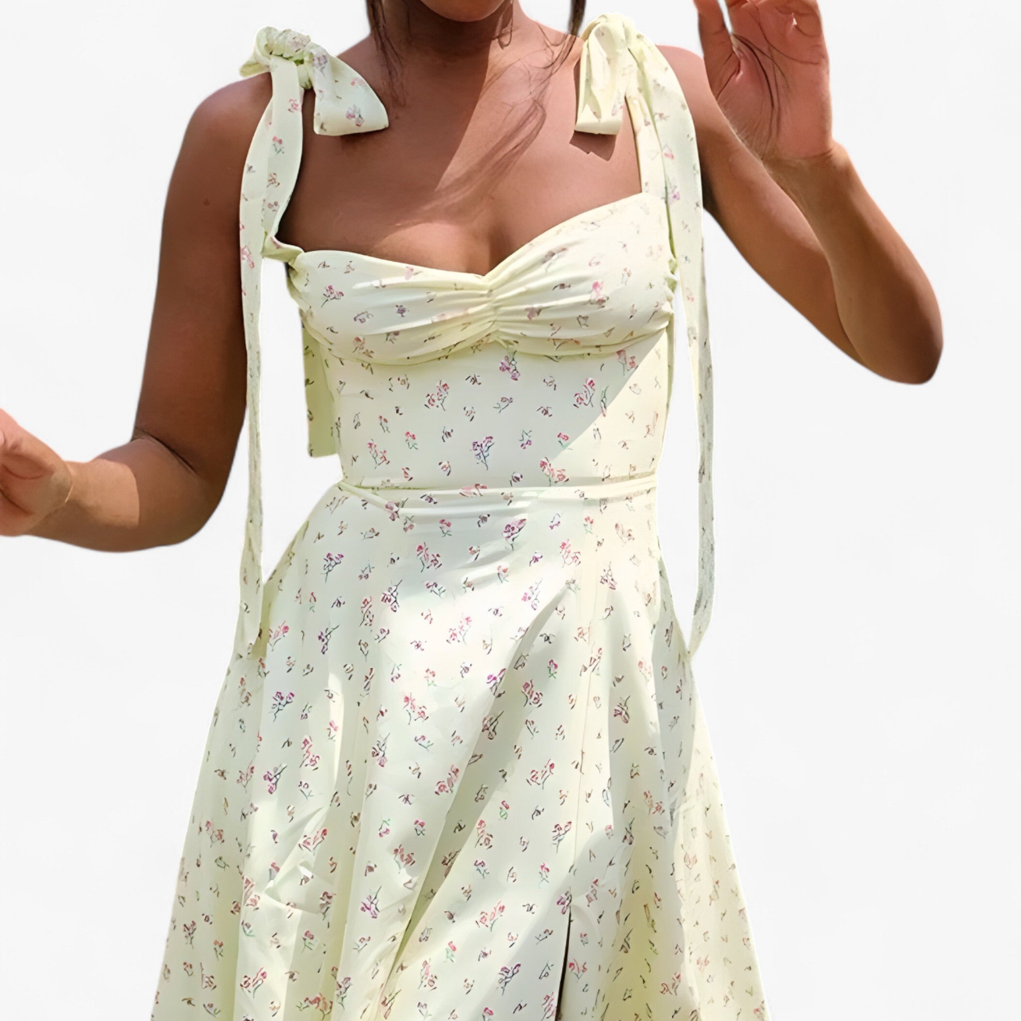 Evie - Abito elegante con stampa floreale - - - Concept Palermo
