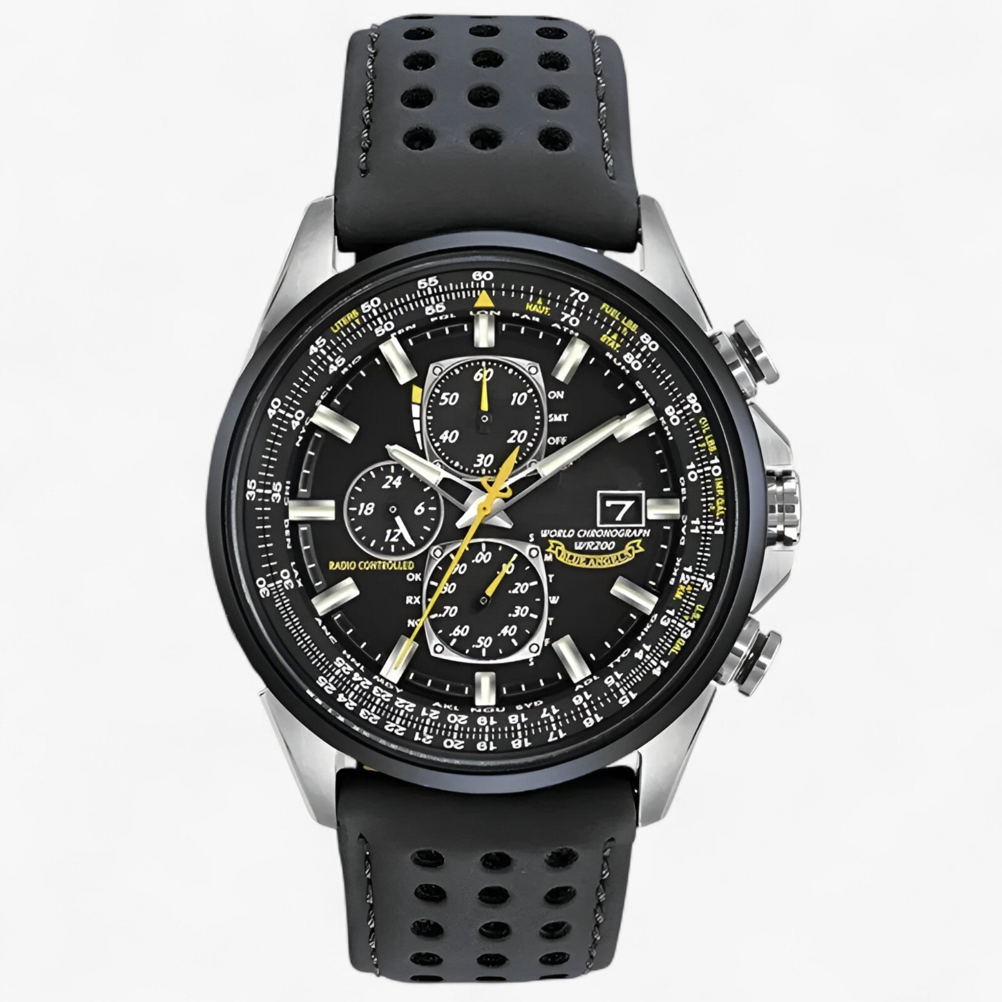 Orologio cronografo MultiSteel - Un vero orologio - Cintura nera a 3 bottoni - watches WATCHES FOR MEN - Concept Palermo