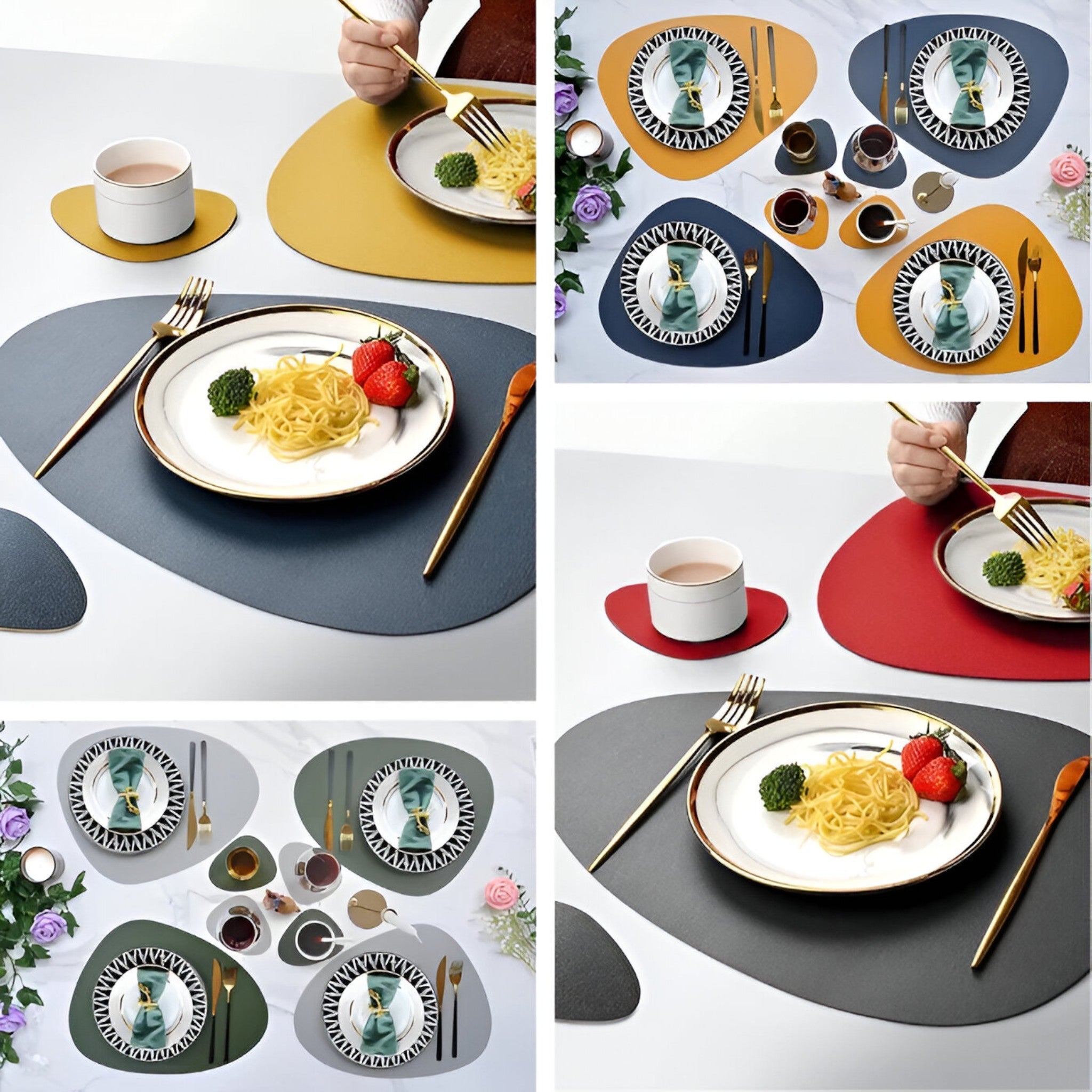 Tappetini da Tavolo | Eleganti e Sostenibili - - table mats - Concept Palermo