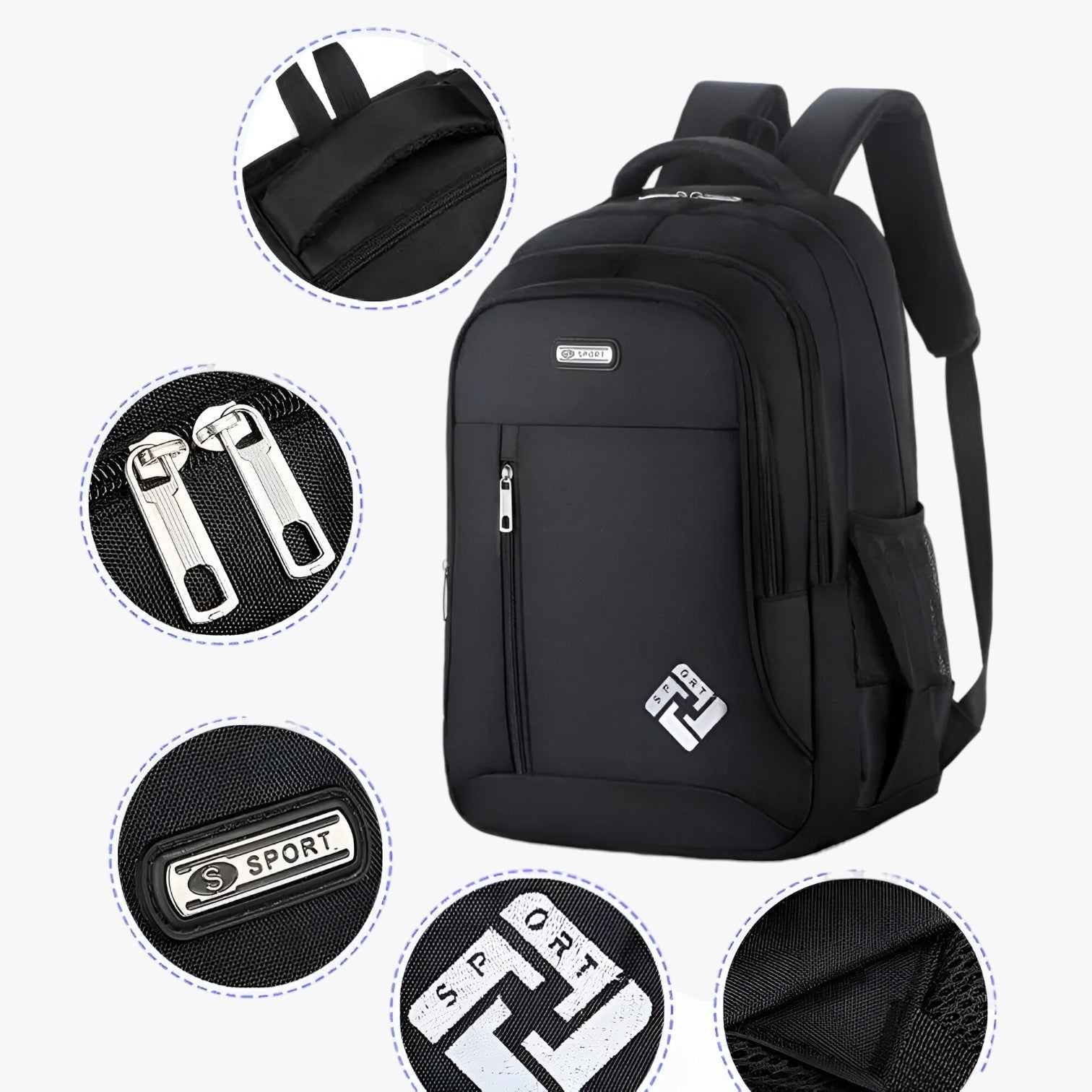 Harold | Zaino da lavoro impermeabile – Elegante e funzionale - - Backpacks Bags mens bag - Concept Palermo