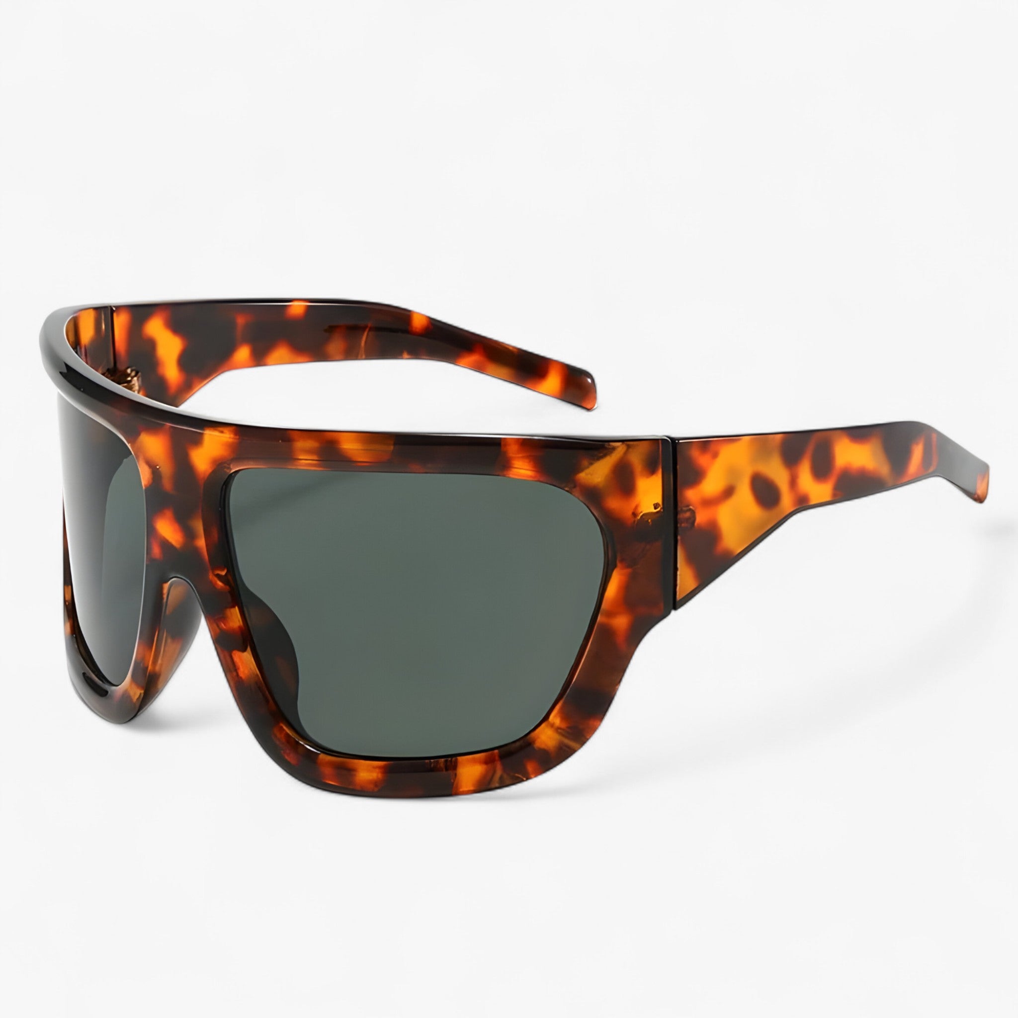 Ryder | Occhiali da sole sportivi oversize steampunk - Leopardo - Fashion Sunglasses men sunglasses polarized mens sunglasses Polarized man sunglasses Sunglasses sunglasses polarized men - Concept Palermo