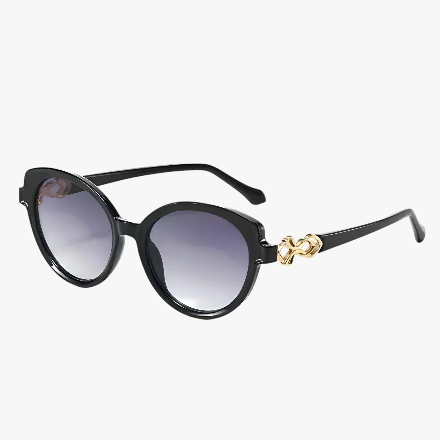 Ximena | Occhiali cat eye vintage femminili UV400 - LH5685-Nero grigio - cateye sunglasses Fashion Sunglasses Sunglasses sunglasses for women womens sun glasses - Concept Palermo